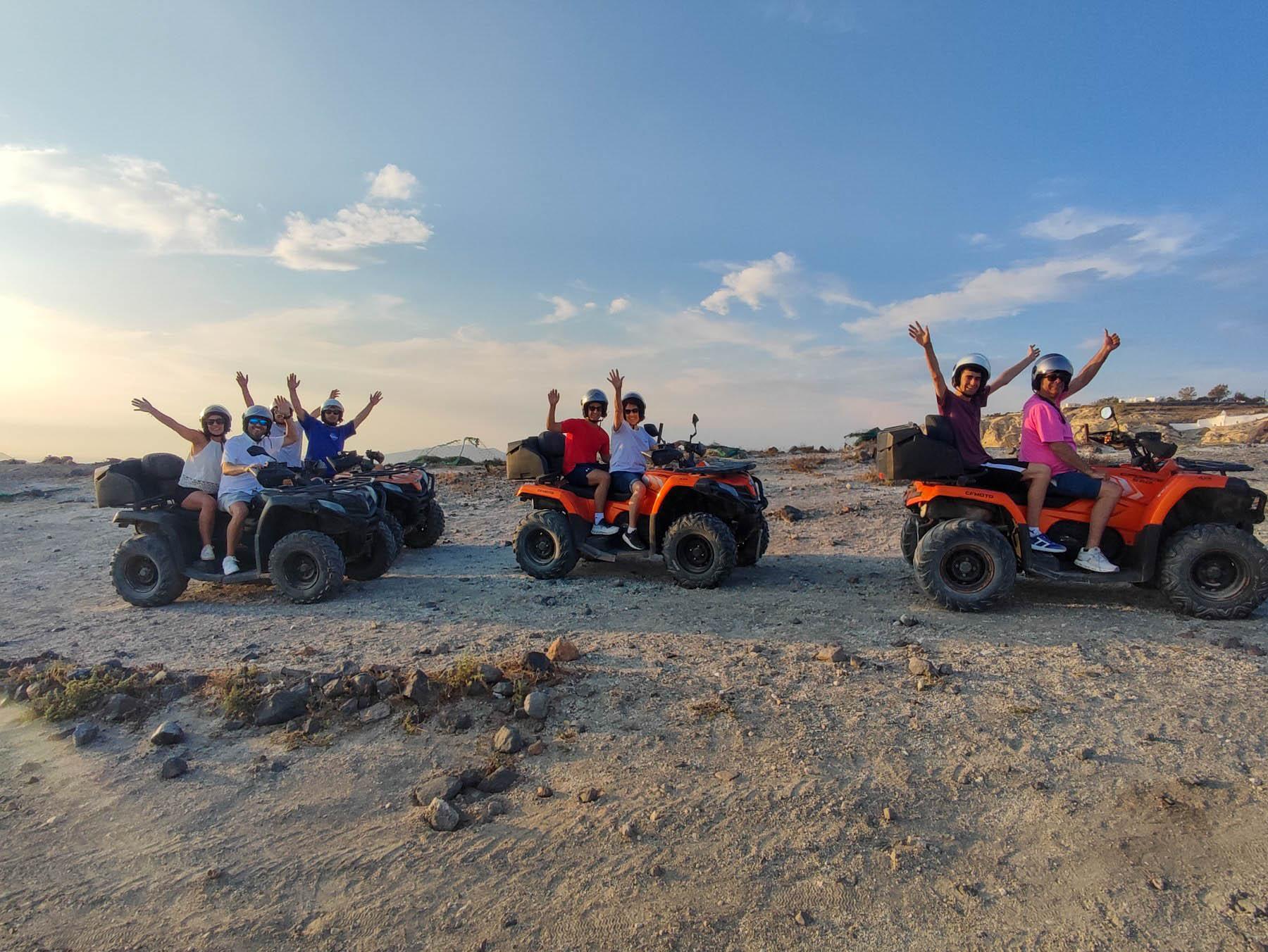 Santorini ATV quad bike tour — caldera views and off-road trails — image 14