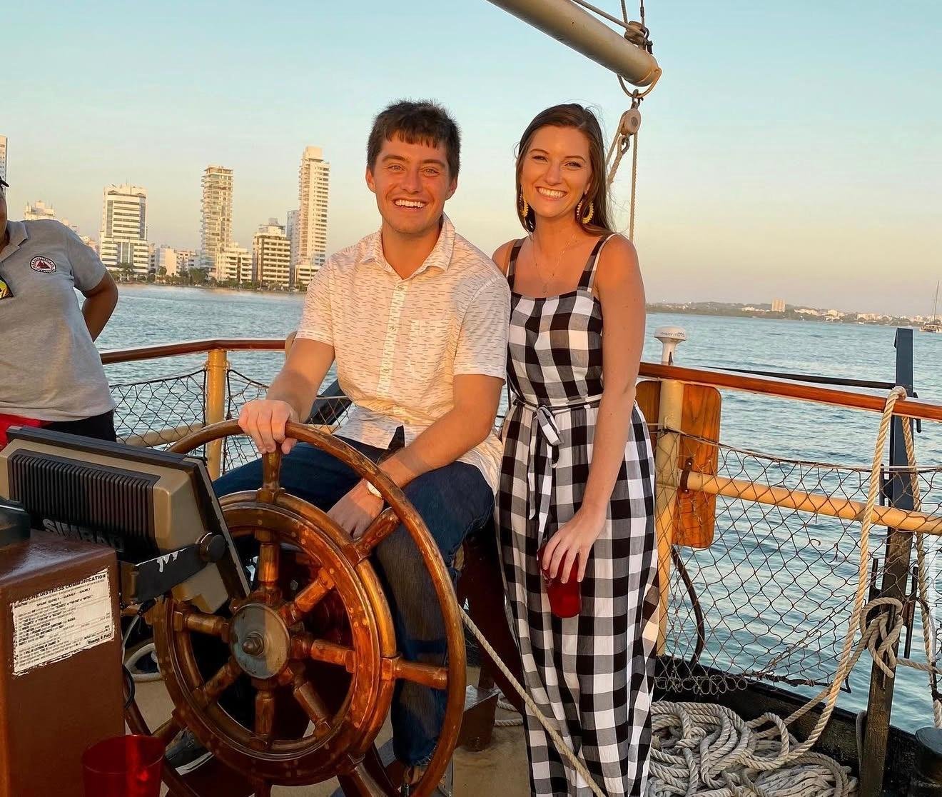 Cartagena Historic Walking Tour & Pirate Ship Sunset Cruise