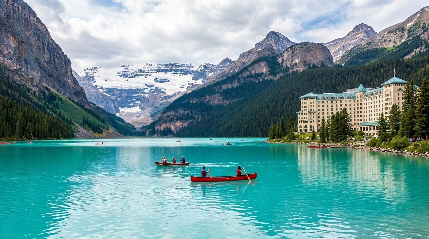 Half-Day Canadian Rockies Tour: Johnston Canyon, Lake Louise & Emerald Lake