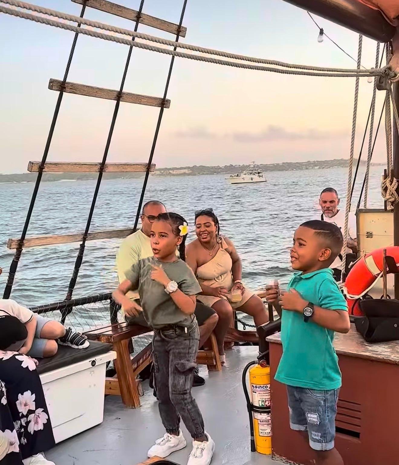 Cartagena Historic Walking Tour & Pirate Ship Sunset Cruise