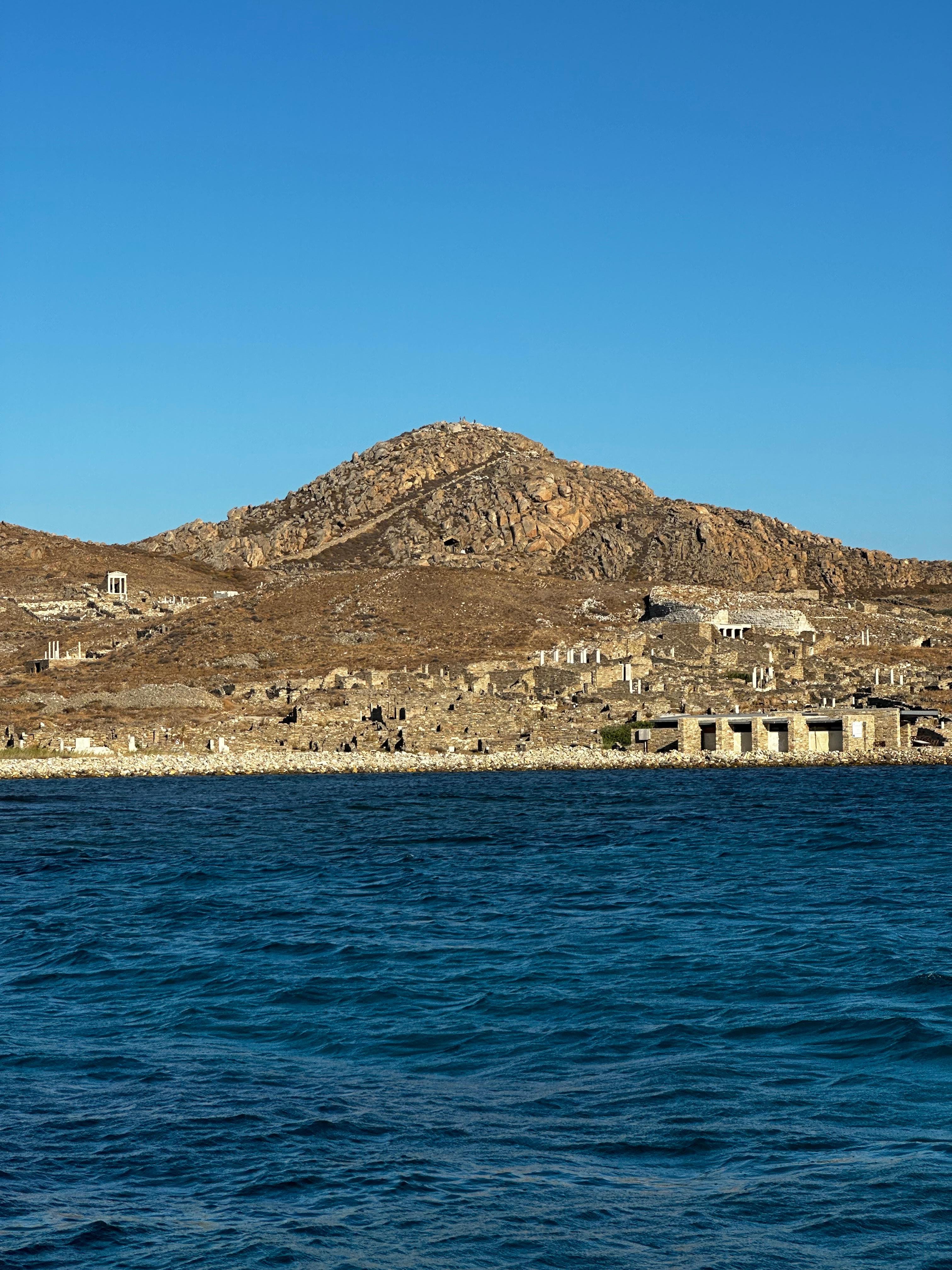 Private Mykonos South Coast Cruise on a Historic Wooden Boat