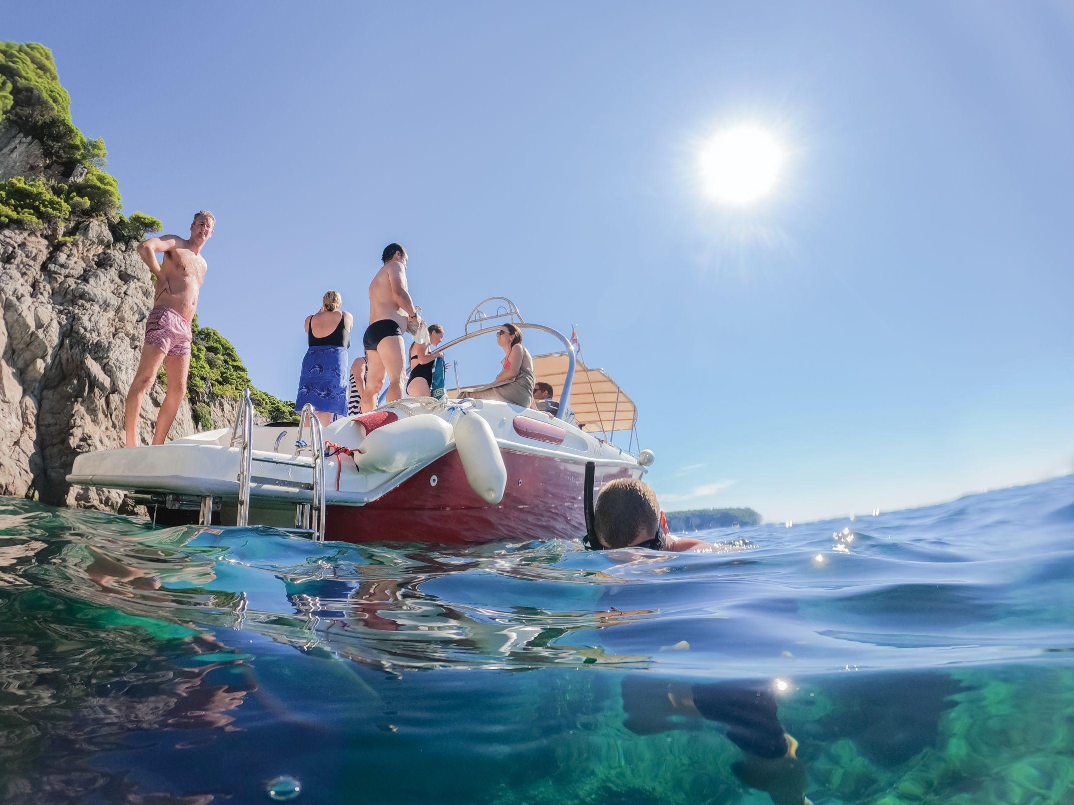 Blue Cave & Šunj Beach Speedboat Adventure from Dubrovnik