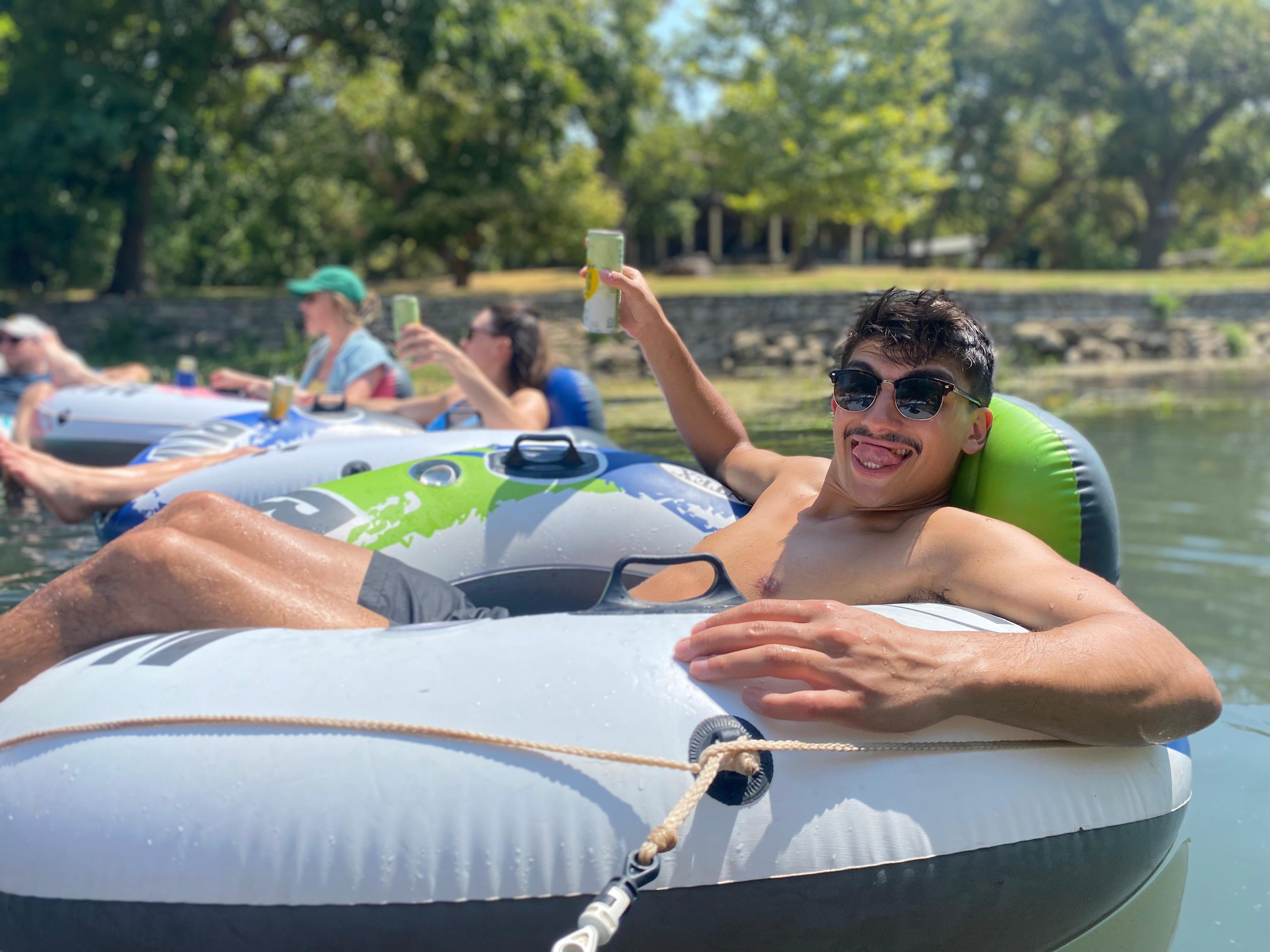 San Marcos River Social Tubing Adventure from Austin