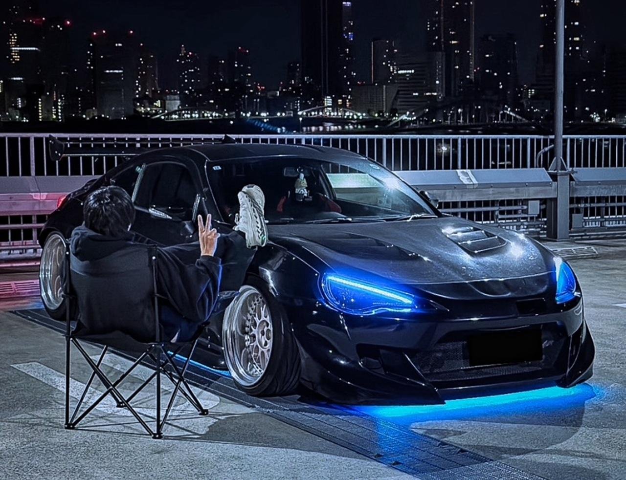 Tokyo: Daikoku Car Night Meet Tour in a 86 Pandem (cheapest)