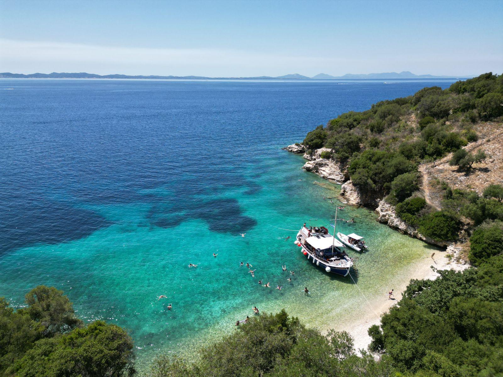 Lefkimmi Coastal Voyage: Sivota Village & Blue Lagoon