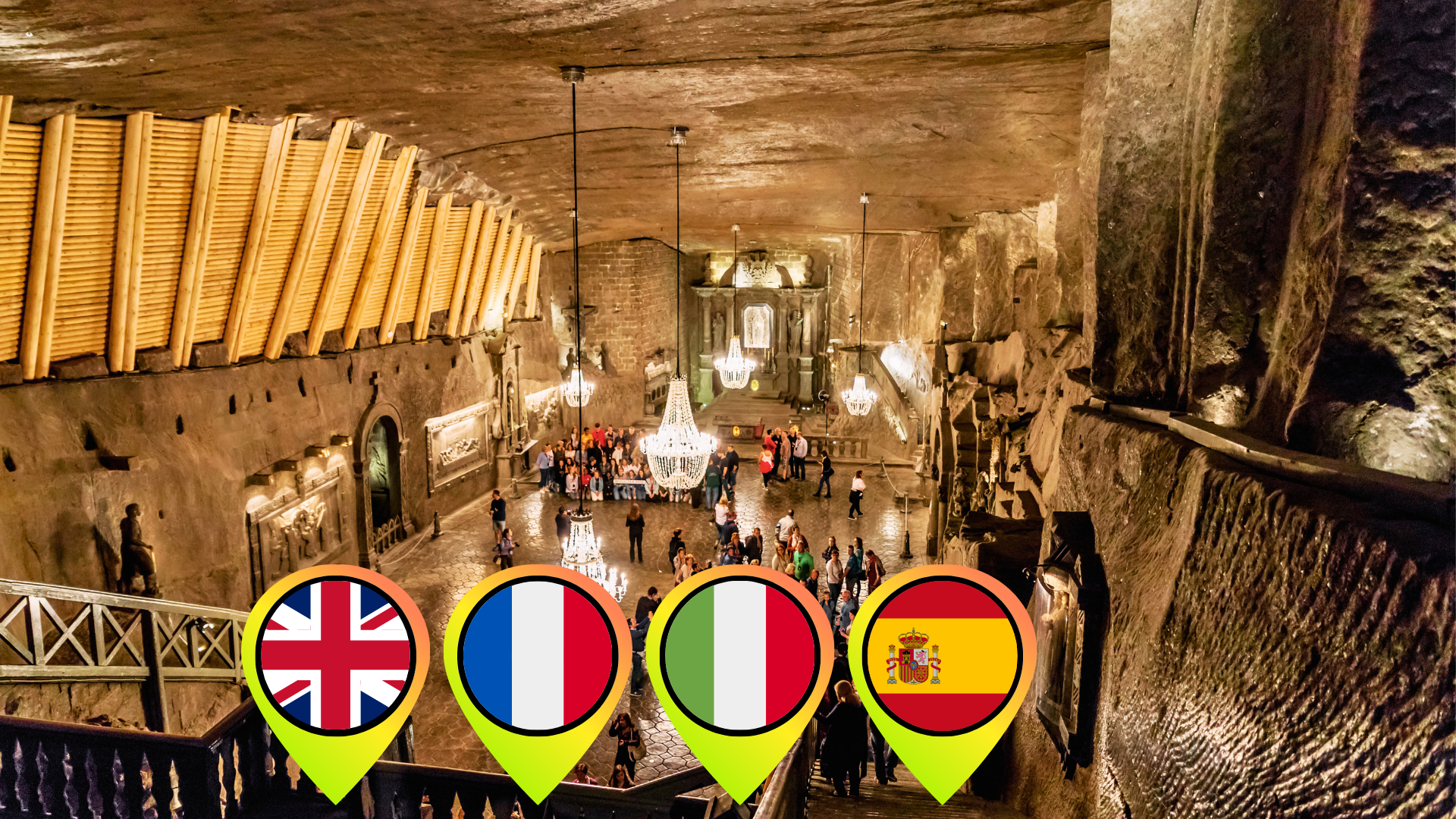 Wieliczka Salt Mine Guided Tour from Krakow
