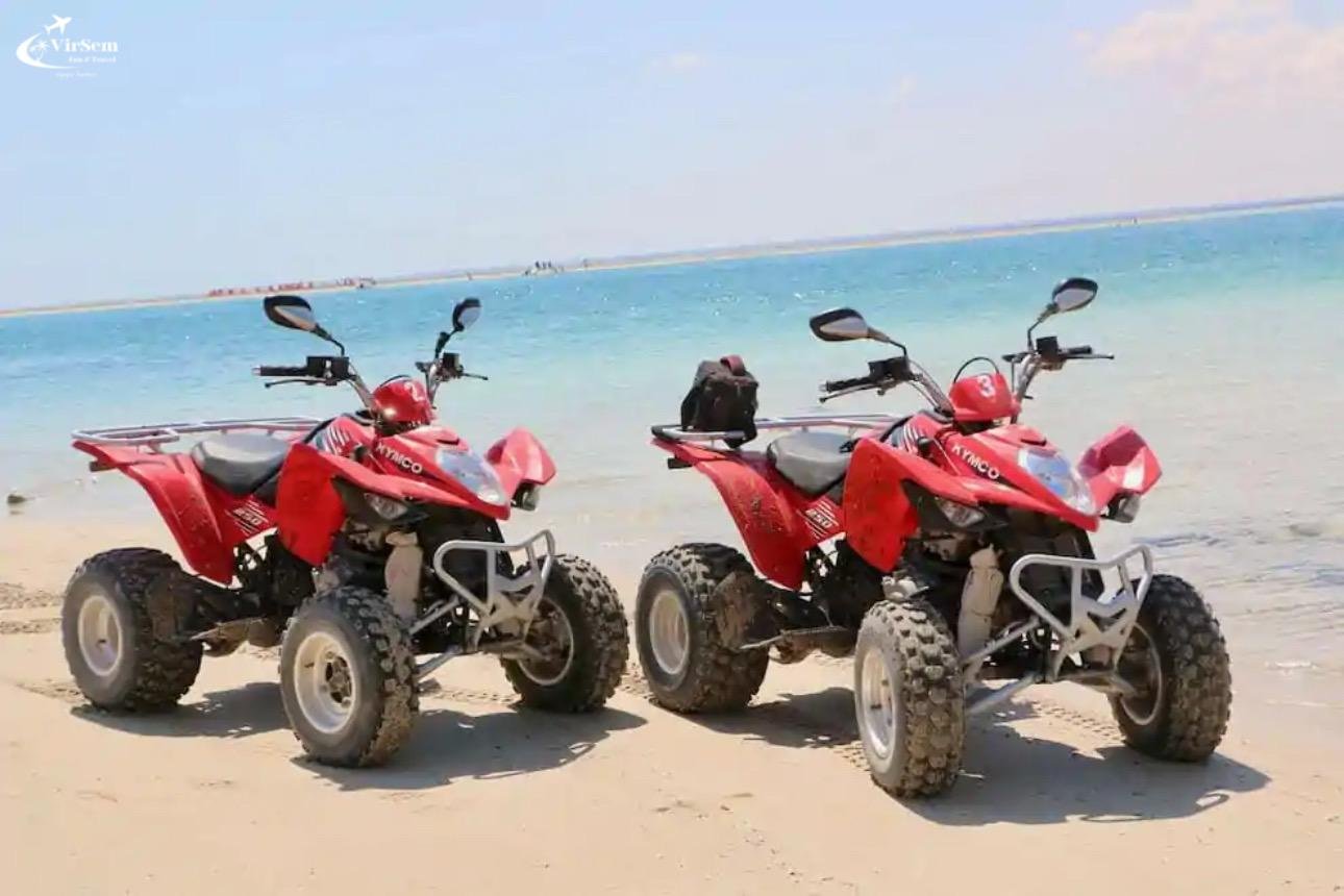 Djerba Quad Adventure: Guellala, Underground Mosque & Blue Lagoon
