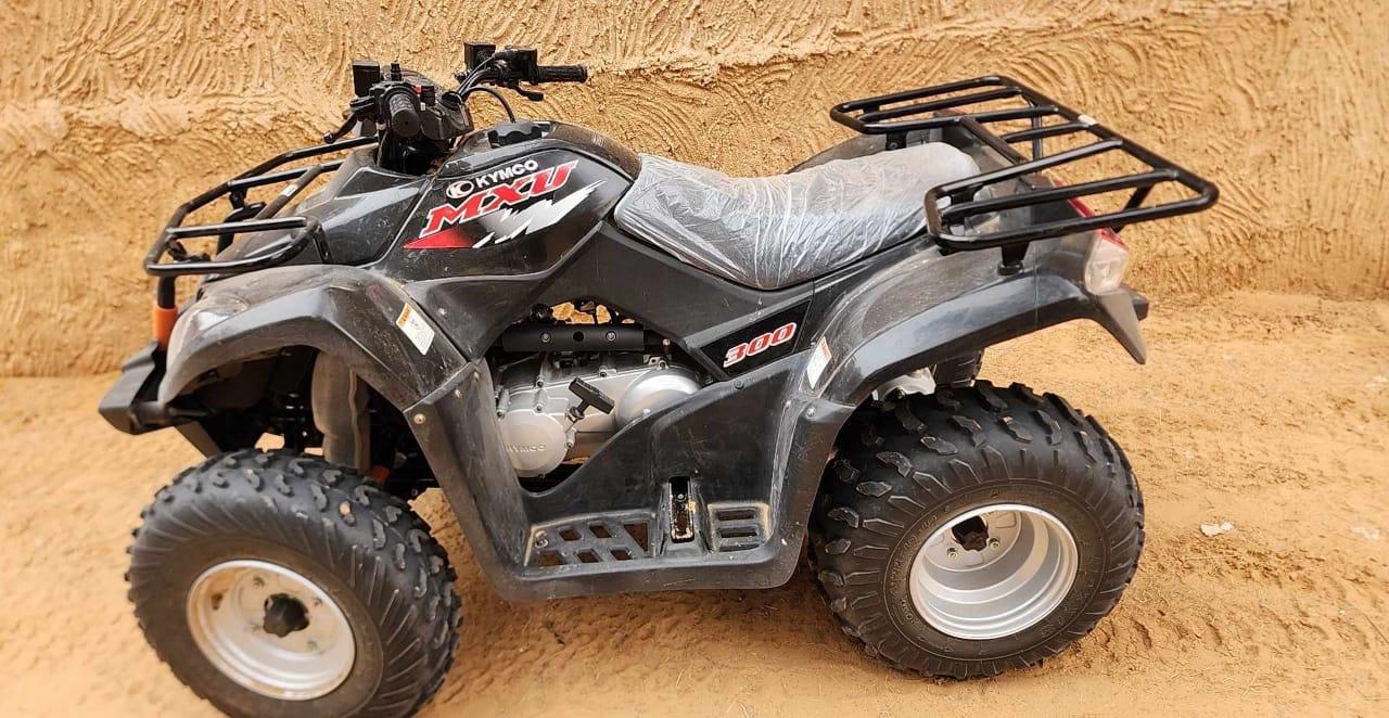 Ksar Ghilane Quad Bike Desert Adventure with Roman Fort