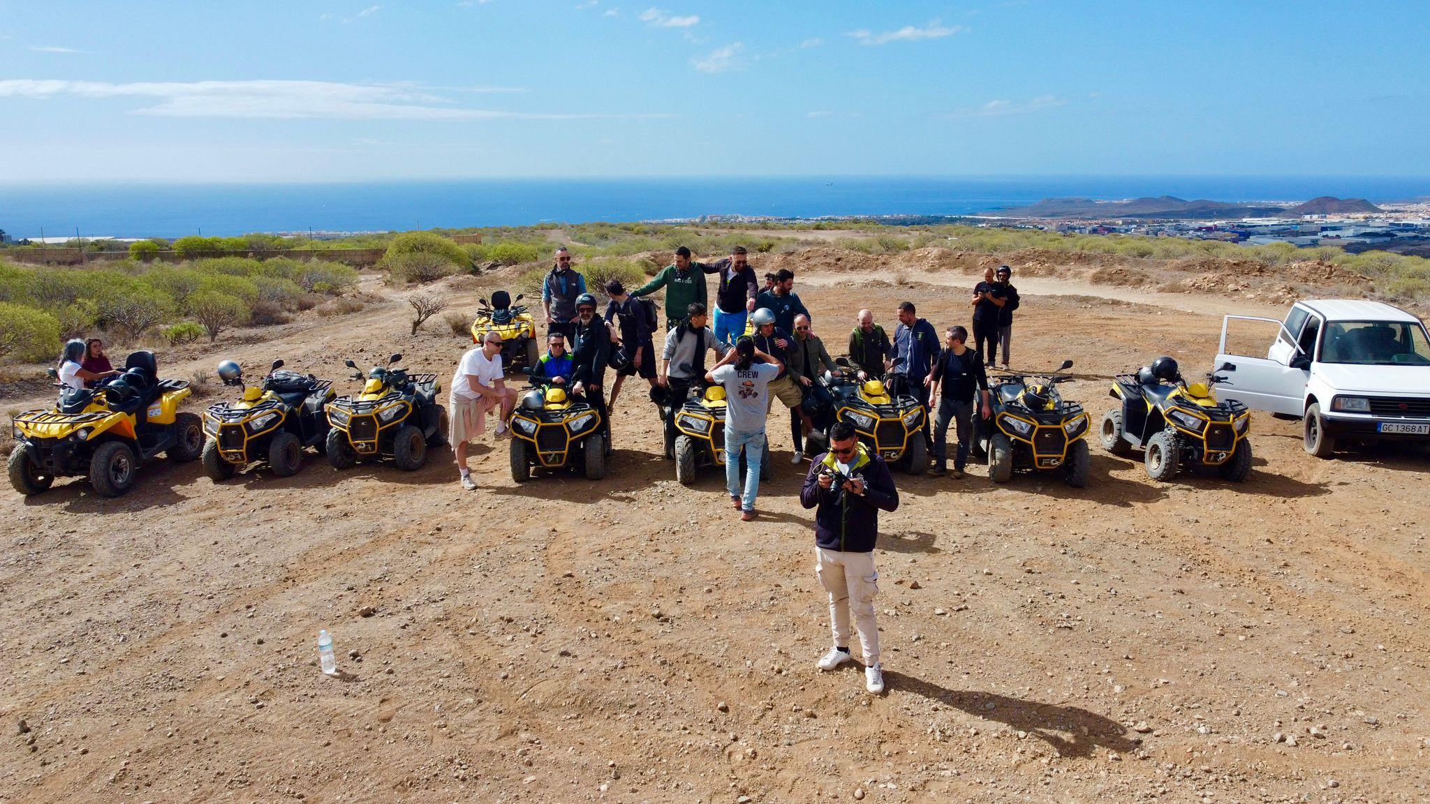 Tenerife: Teide Sunset Quad Bike Adventure with Drinks