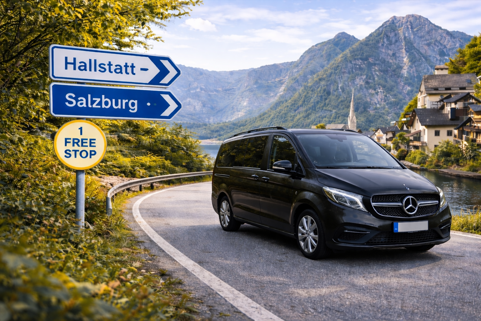 Private Salzburg to Hallstatt Transfer with St. Gilgen Stop