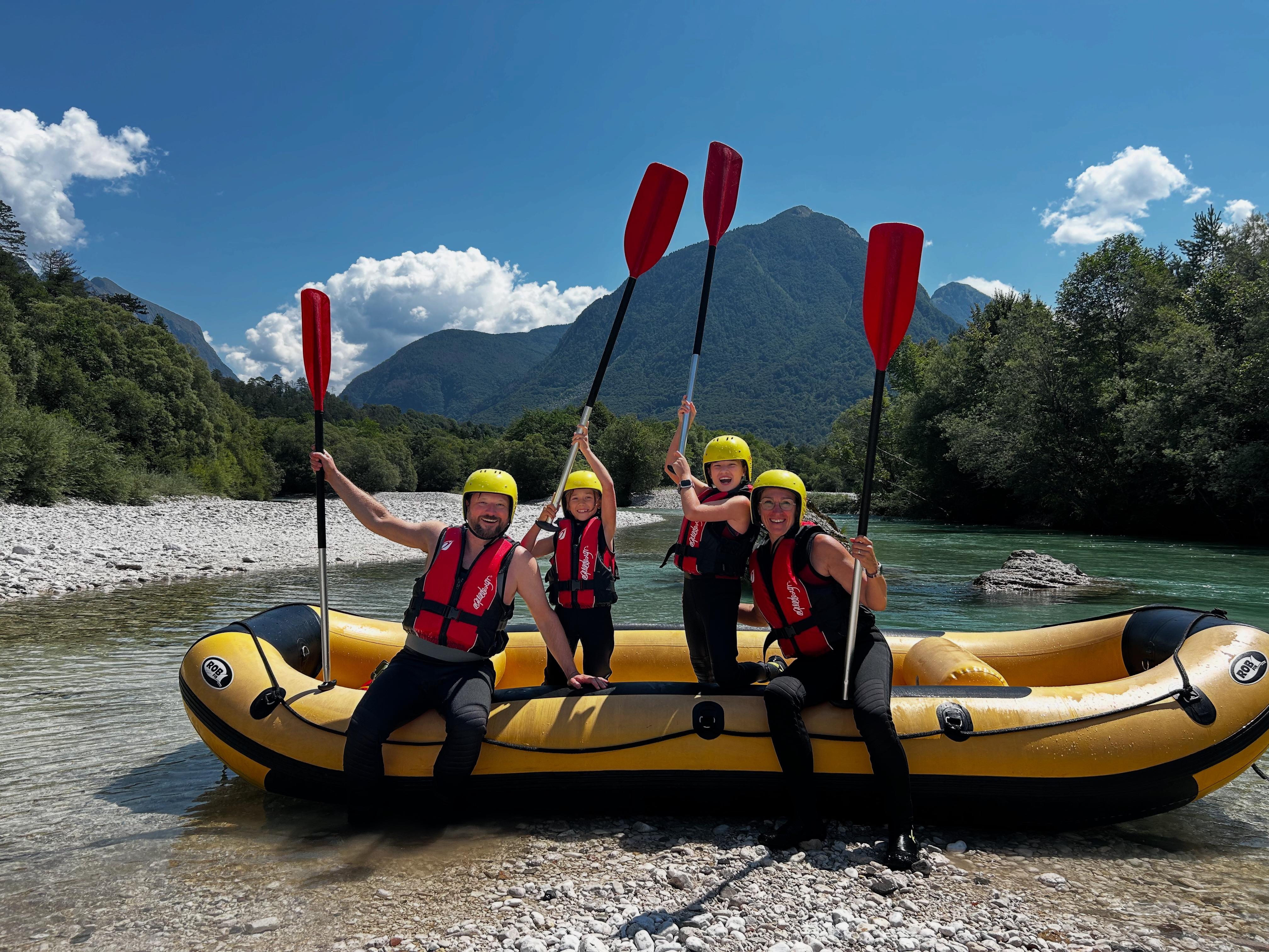 Soča River Rafting Tour with Guide and Photos — Soča River and Julian Alps scenery (4)