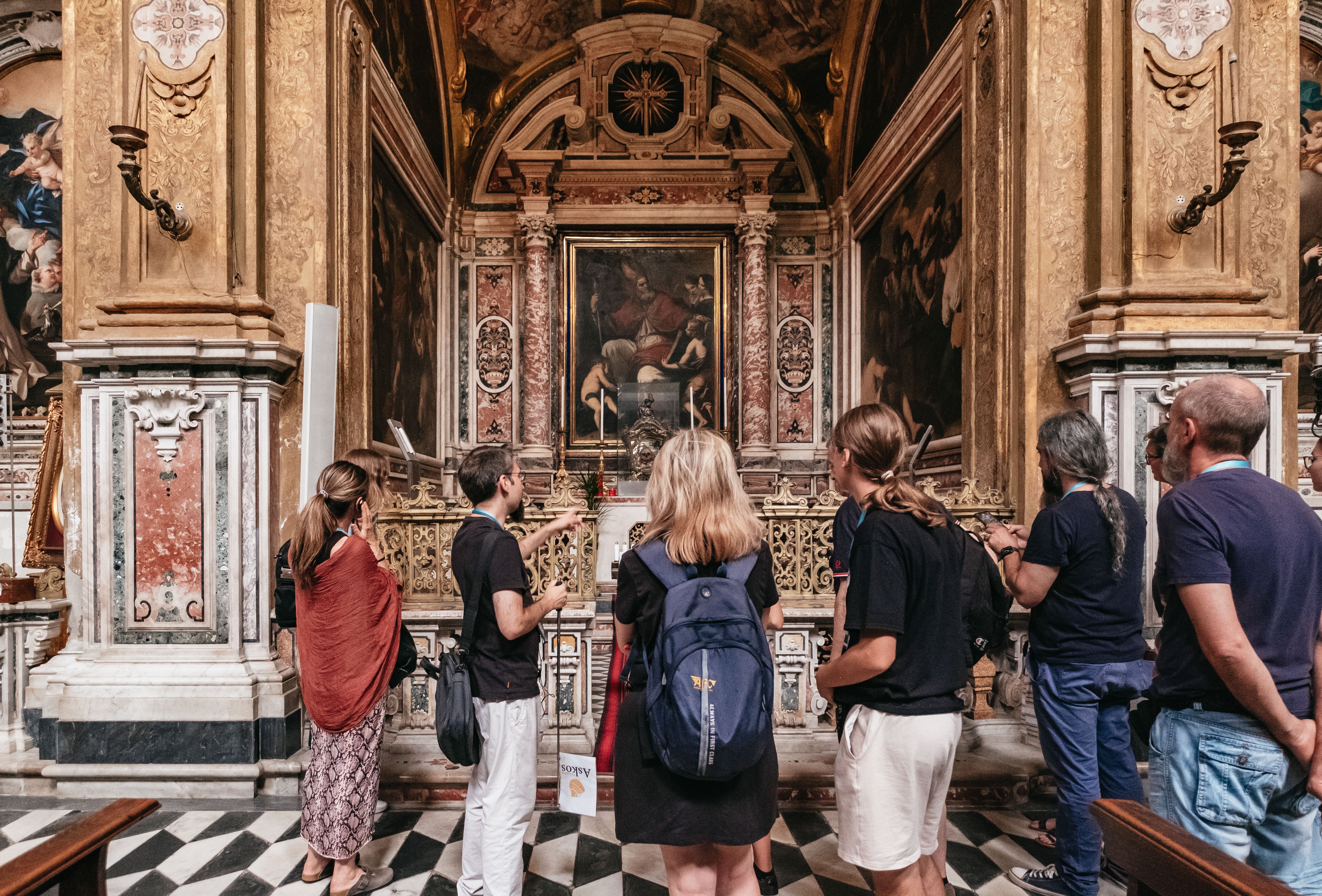 Naples Old Town Walk: Veiled Christ & Santa Chiara