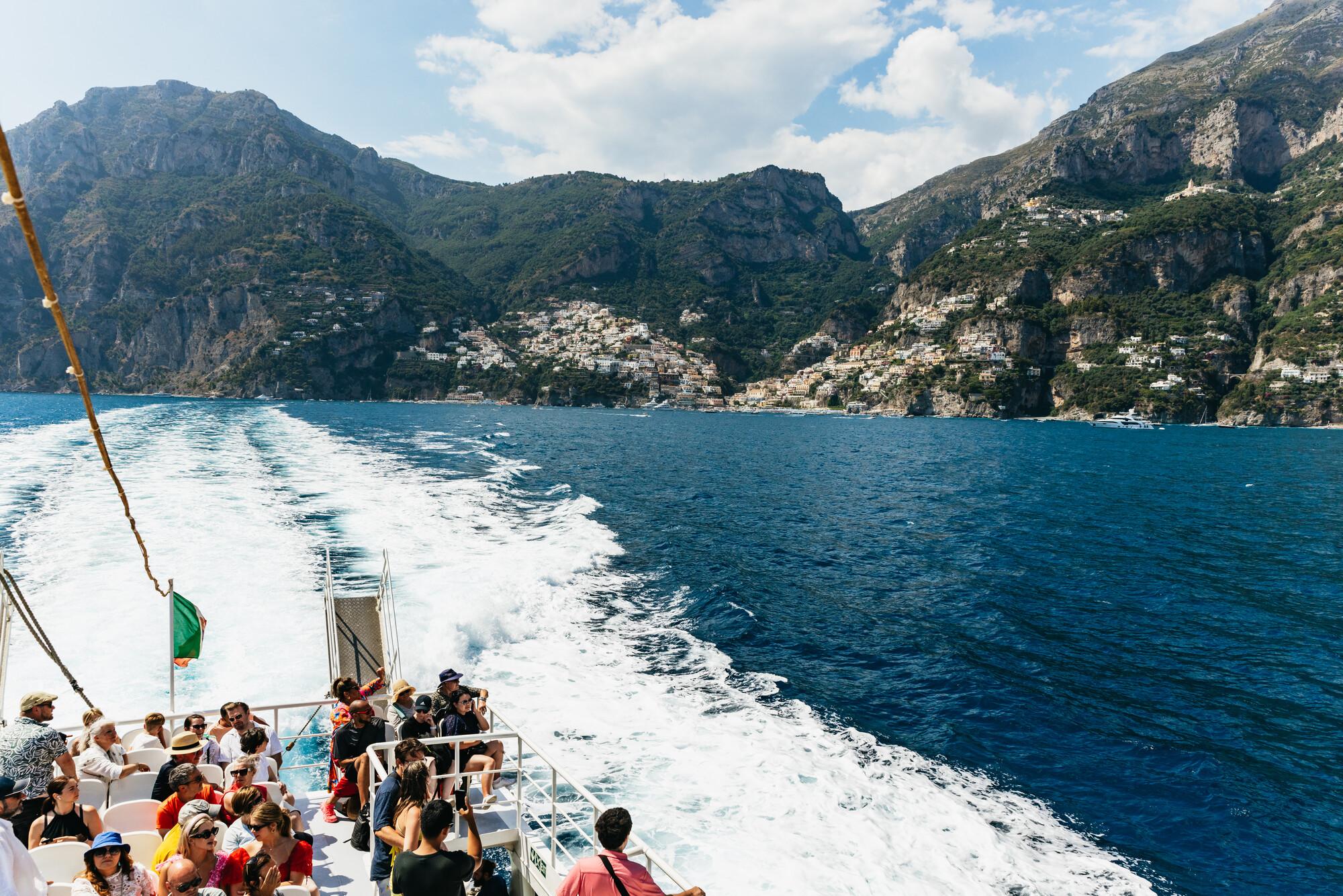 Rome to Amalfi Coast & Positano Day Trip with Optional Boat Cruise