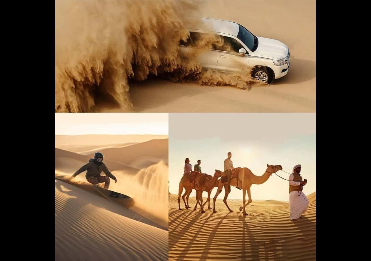 Full-Day Qatar Desert Safari with Camp Dining