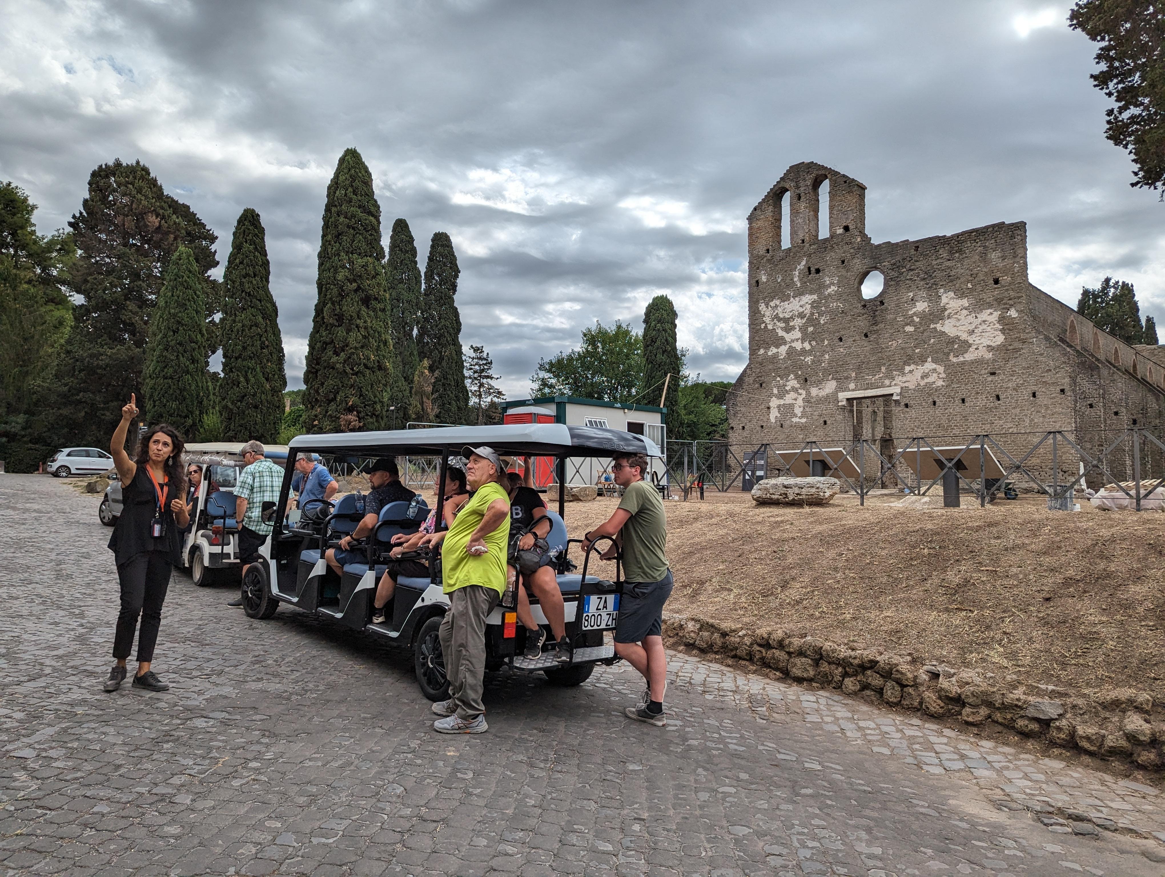 Rome: Appian Way & Catacombs Golf Cart Shared Tour - 2026 (Verified Reviews)
