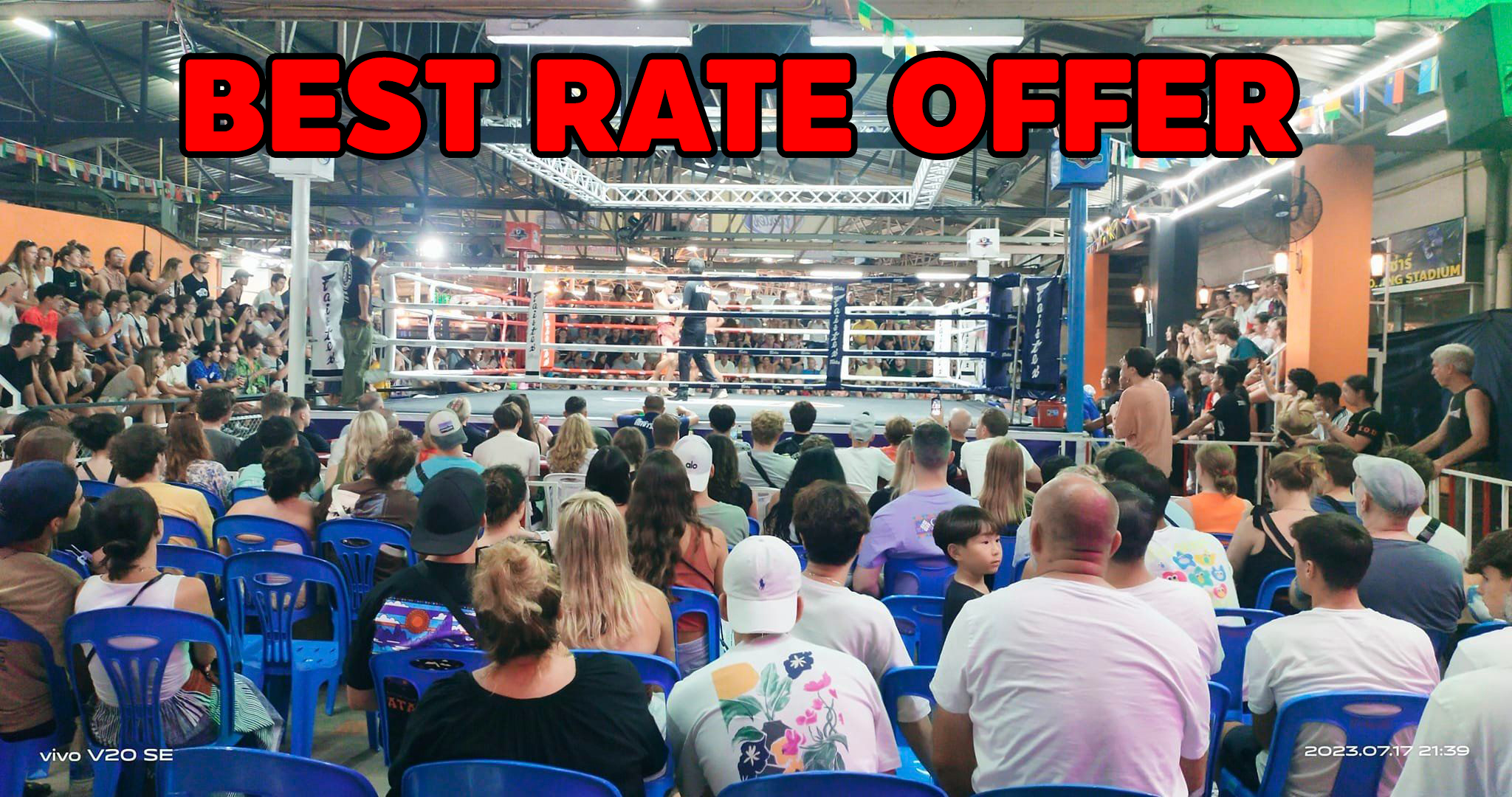 Chiang Mai: Kalare Night Bazaar Muay Thai Entry Ticket