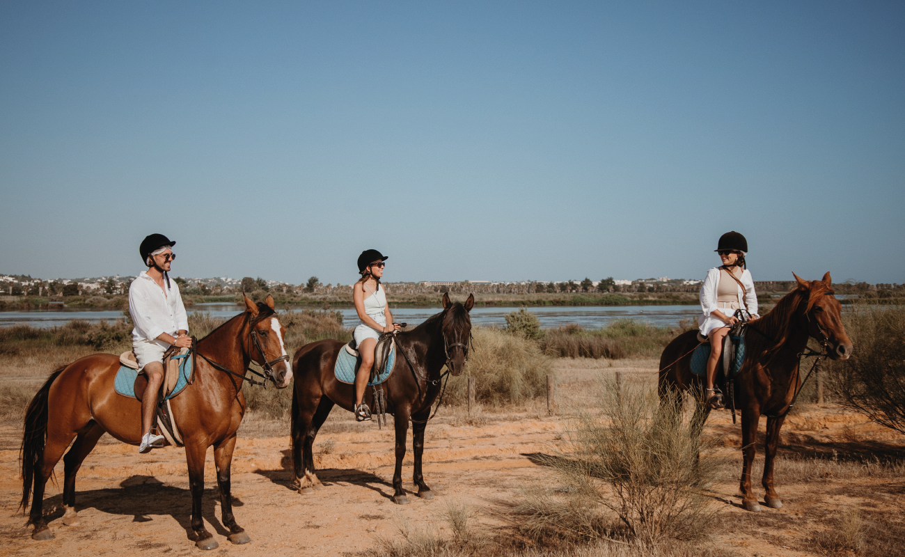 Albufeira Horseback Adventure with Lagoon Views