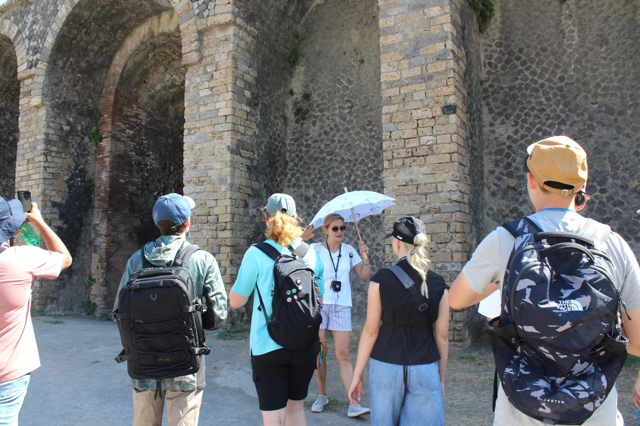From Naples: Pompeii and Vesuvius Tour with Lunch Included - Mount Vesuvius crater tour and Bay of Naples views