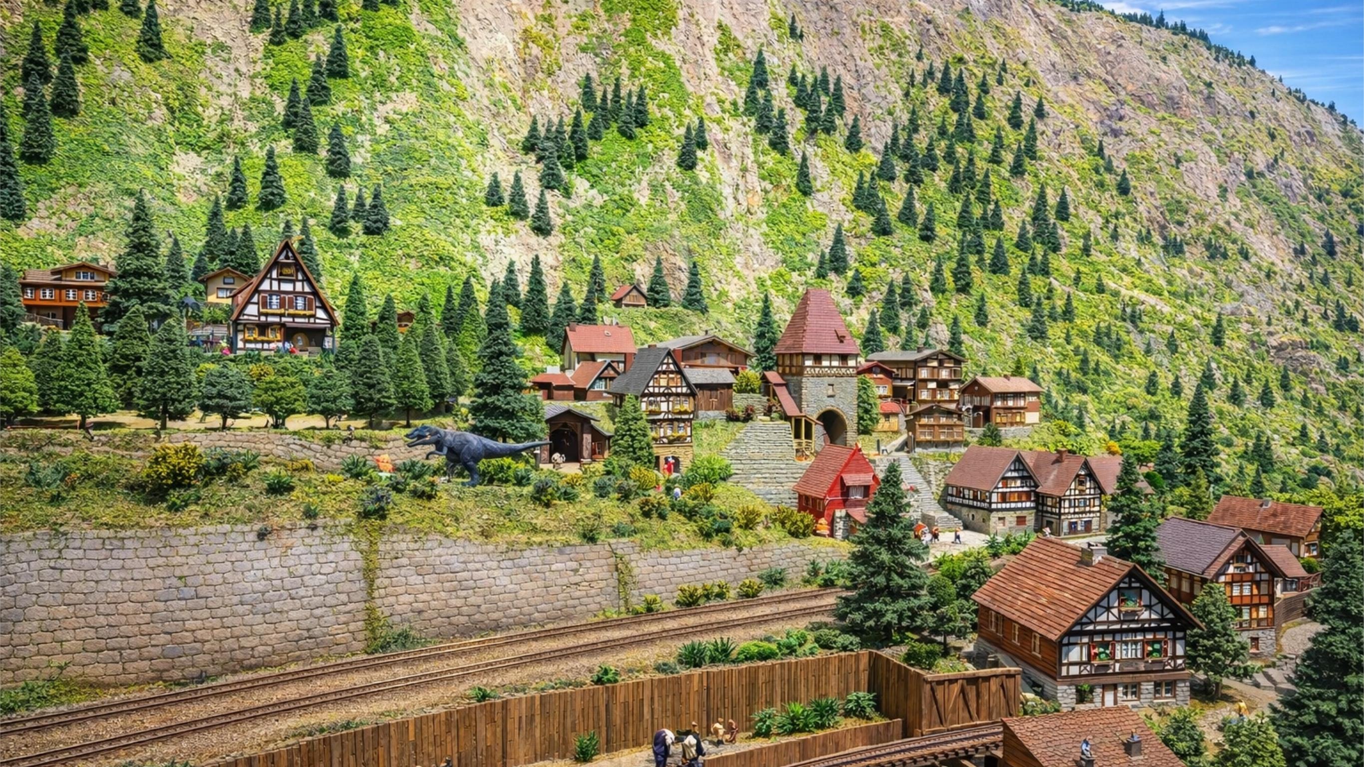 Miniature museum and anime-themed cafe tour, Tokyo