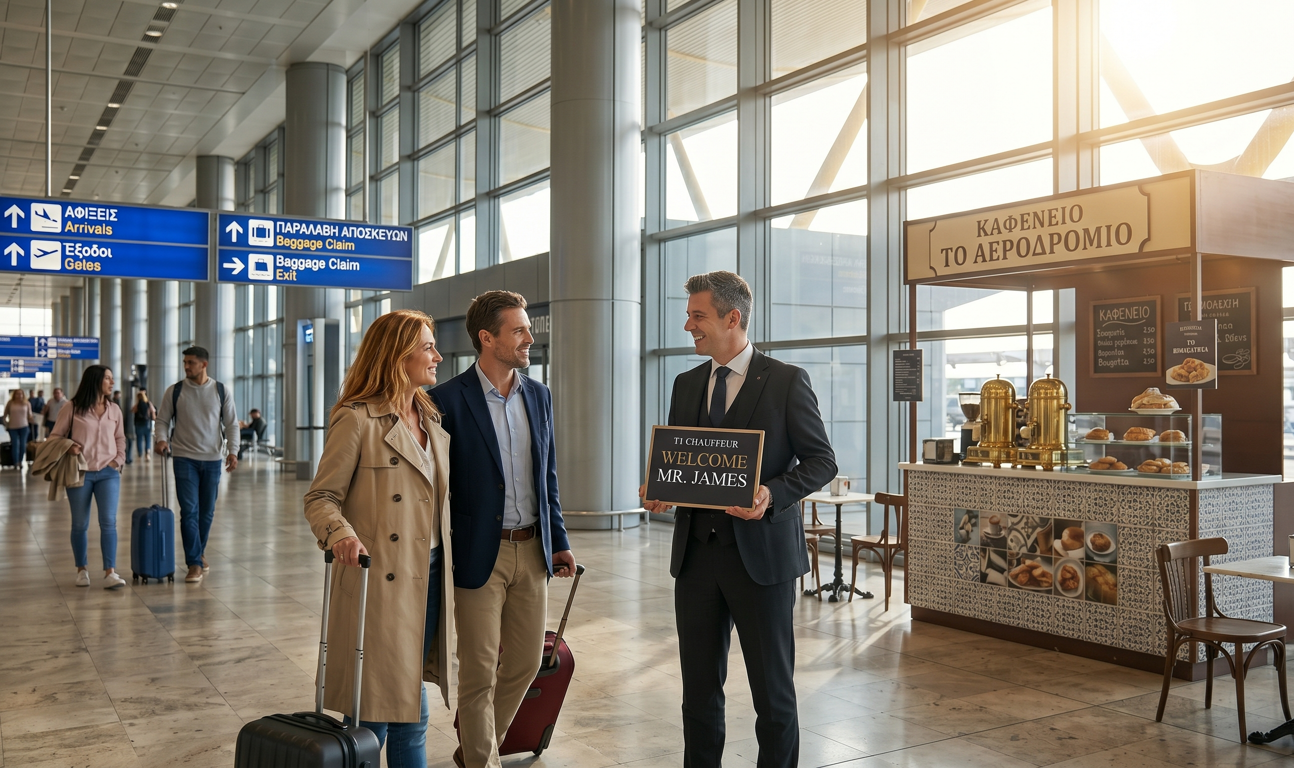 Private Airport Transfer: Athens International to City Center