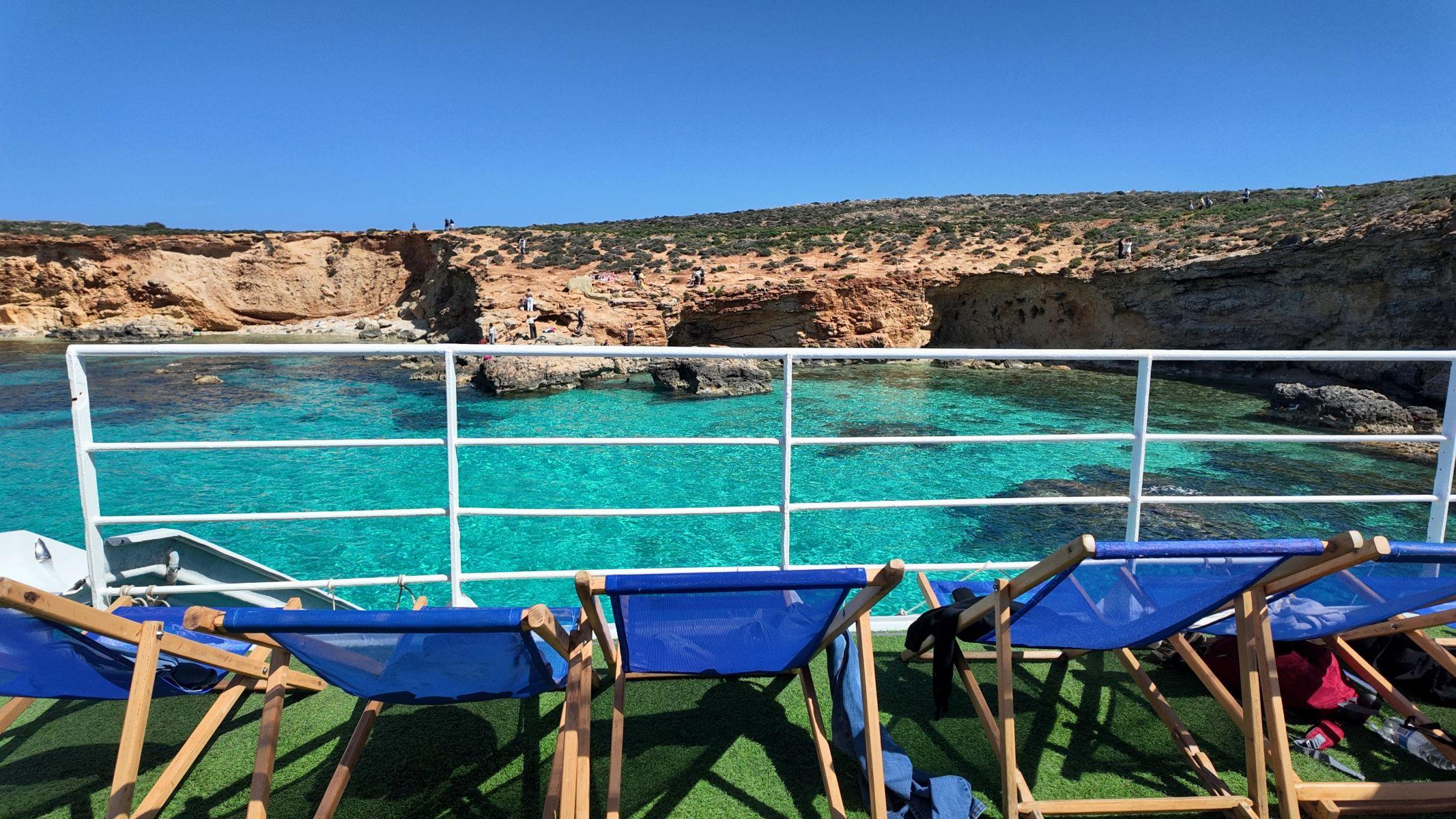 Blue Lagoon & Comino Island Cruise with Waterslide