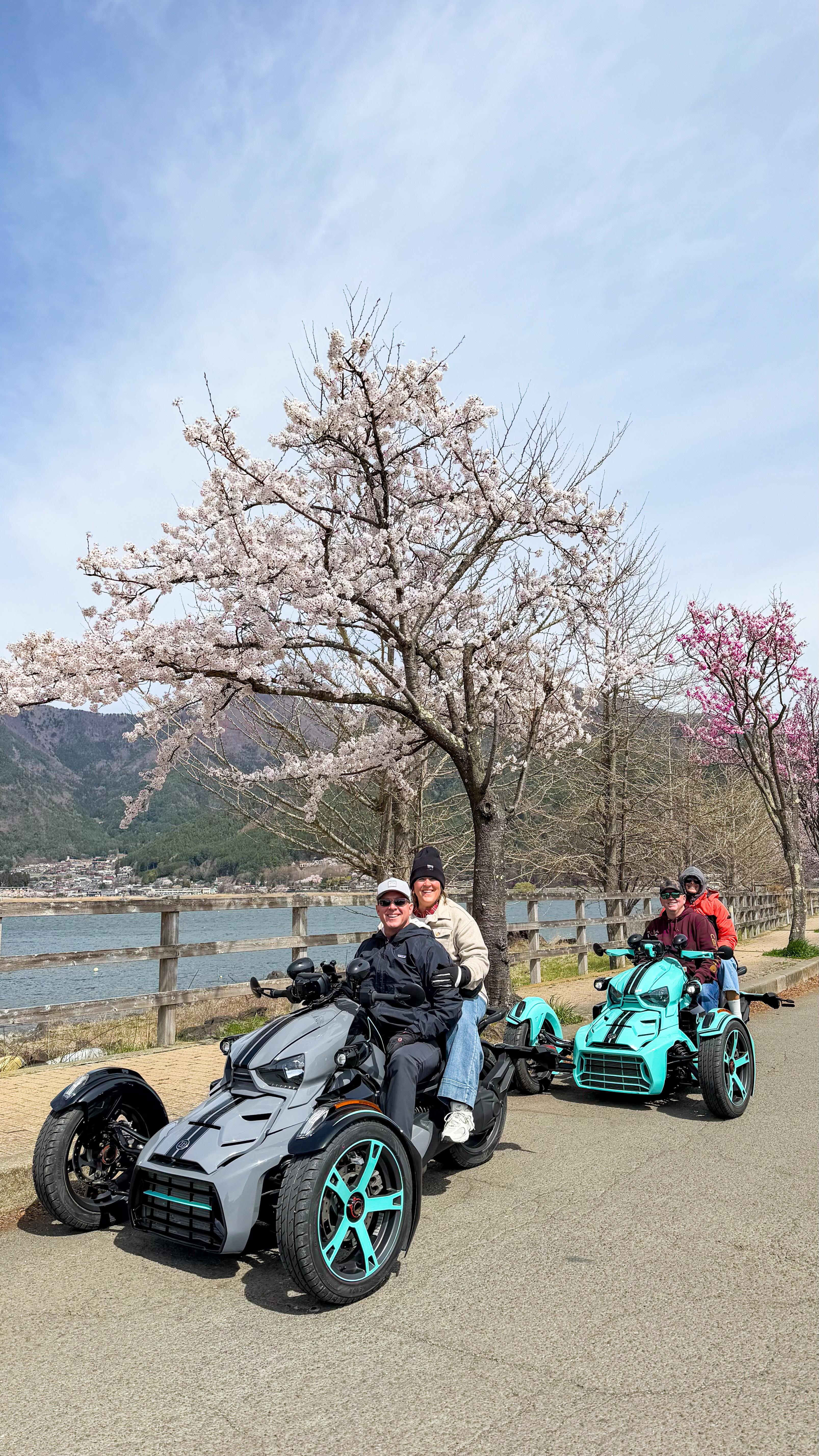 Mt. Fuji Guided Can-Am Trike Experience