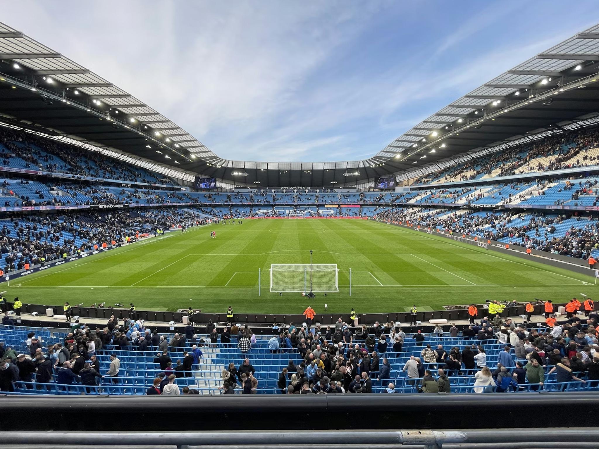 Manchester City Match Ticket at Etihad Stadium