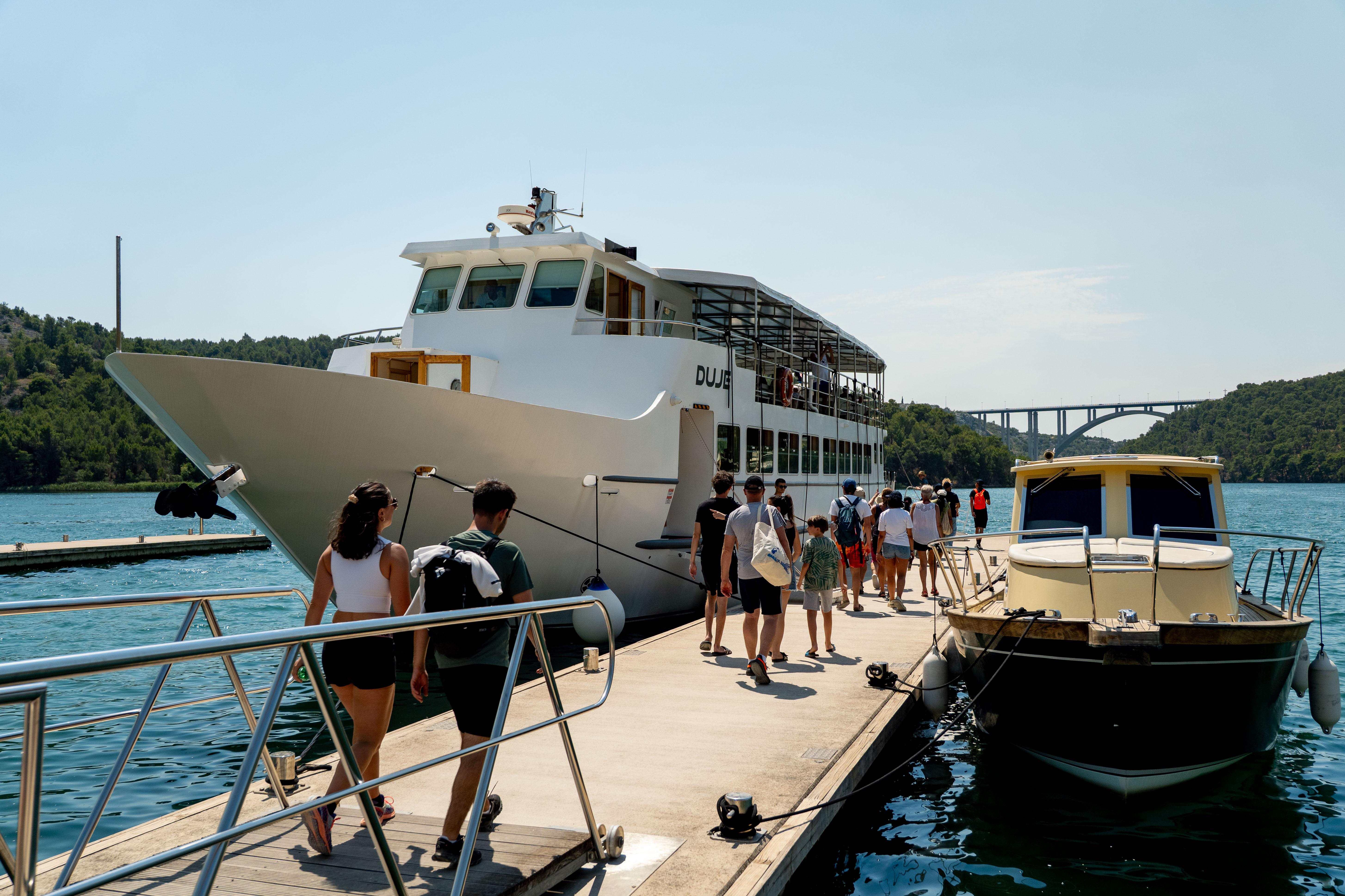 Split to Krka National Park: Waterfalls, Boat Cruise & Swimming