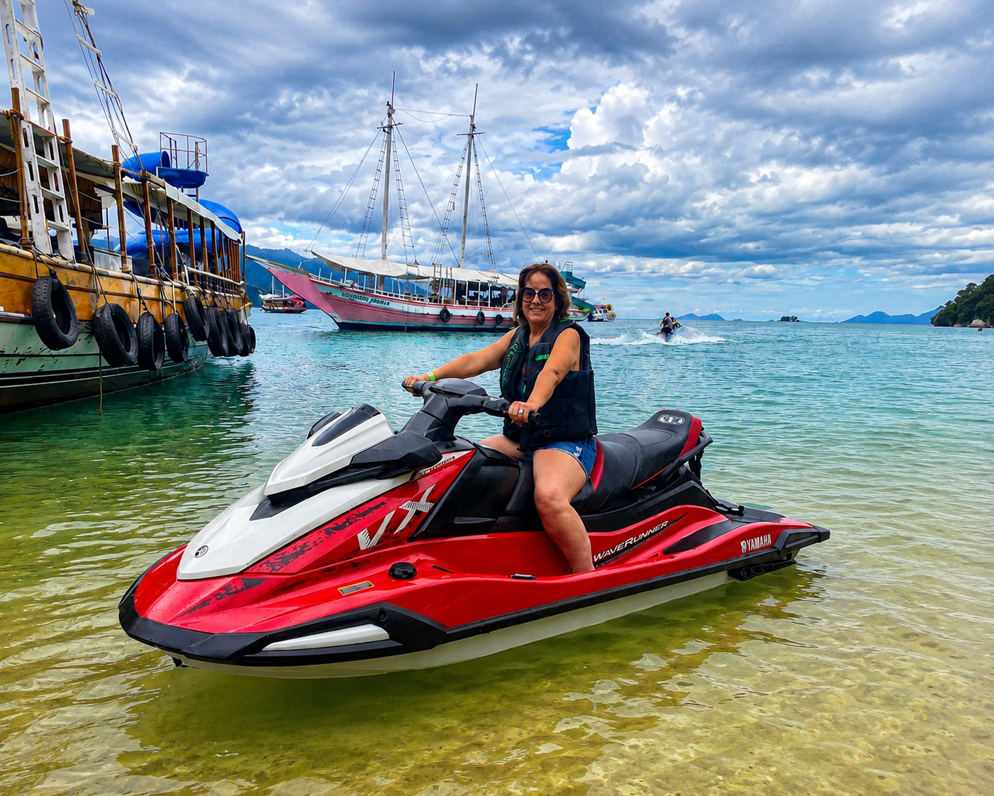 Ilha Grande & Blue Lagoon Boat Cruise from Rio