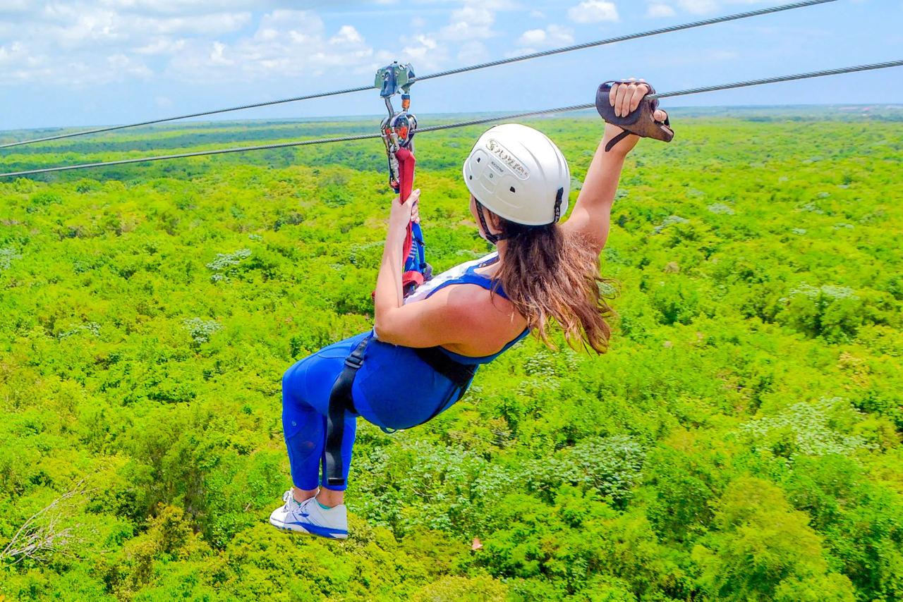 Punta Cana: Scape Park Full-Day Adventure – Cenote, Zip Lines & Caves