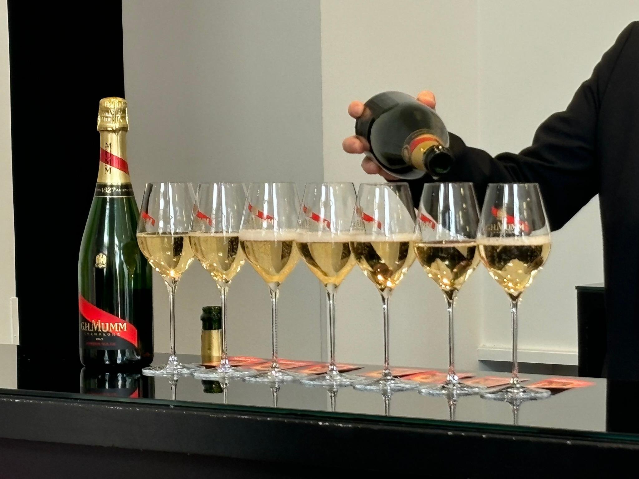 Mumm Champagne tour — Reims, 25 km chalk crayères, Verzenay grand cru Pinot Noir vineyards — image 1