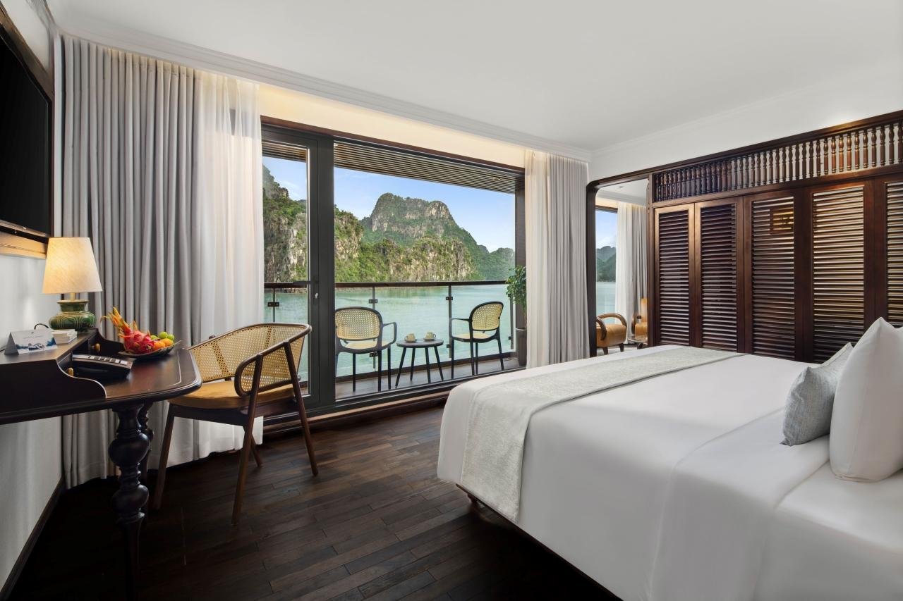 Ha Long & Lan Ha Bay 2-Day 5-Star Balcony Cruise