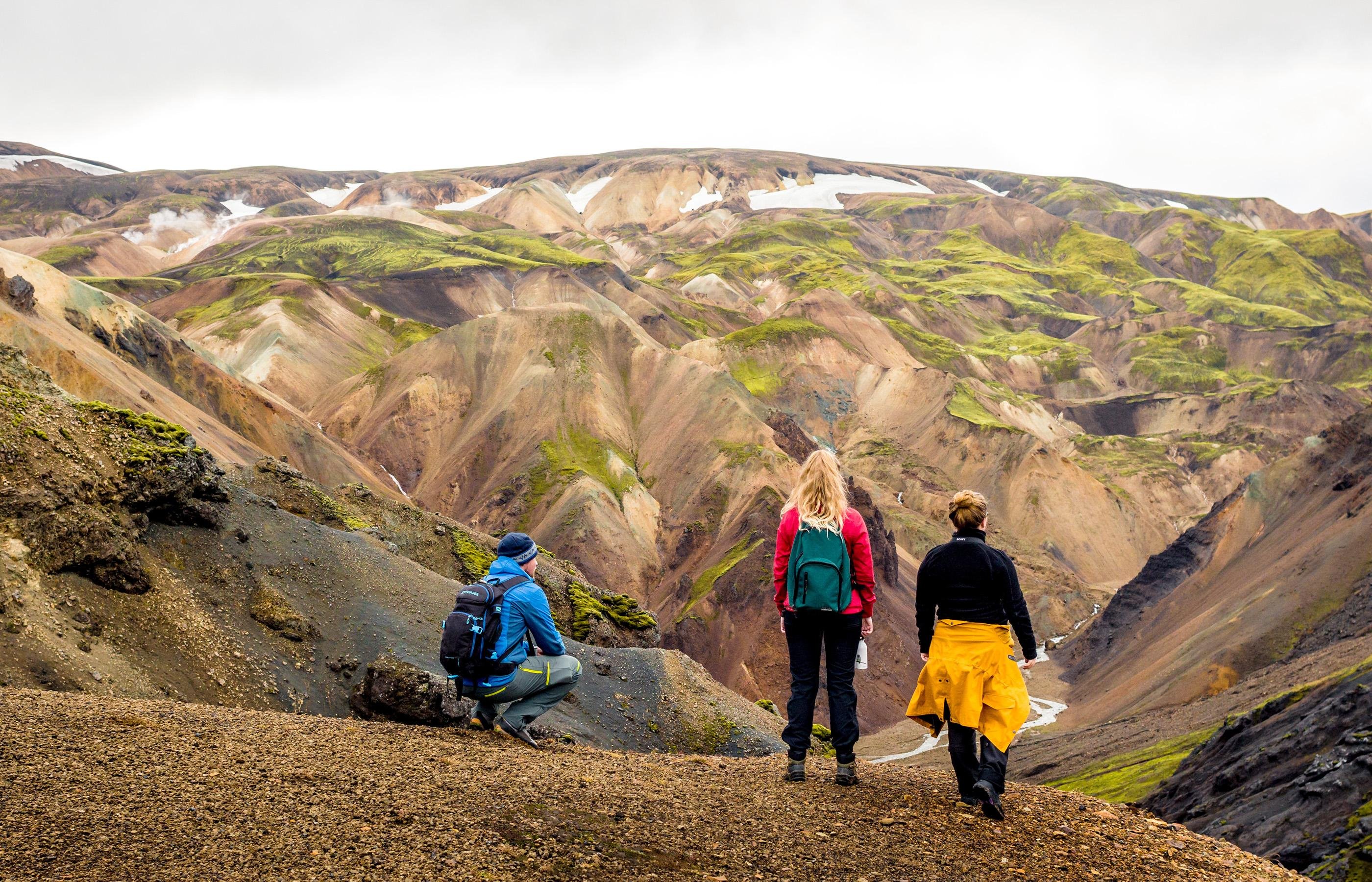 Landmannalaugar Highlands Hike & Hot Springs Day Trip
