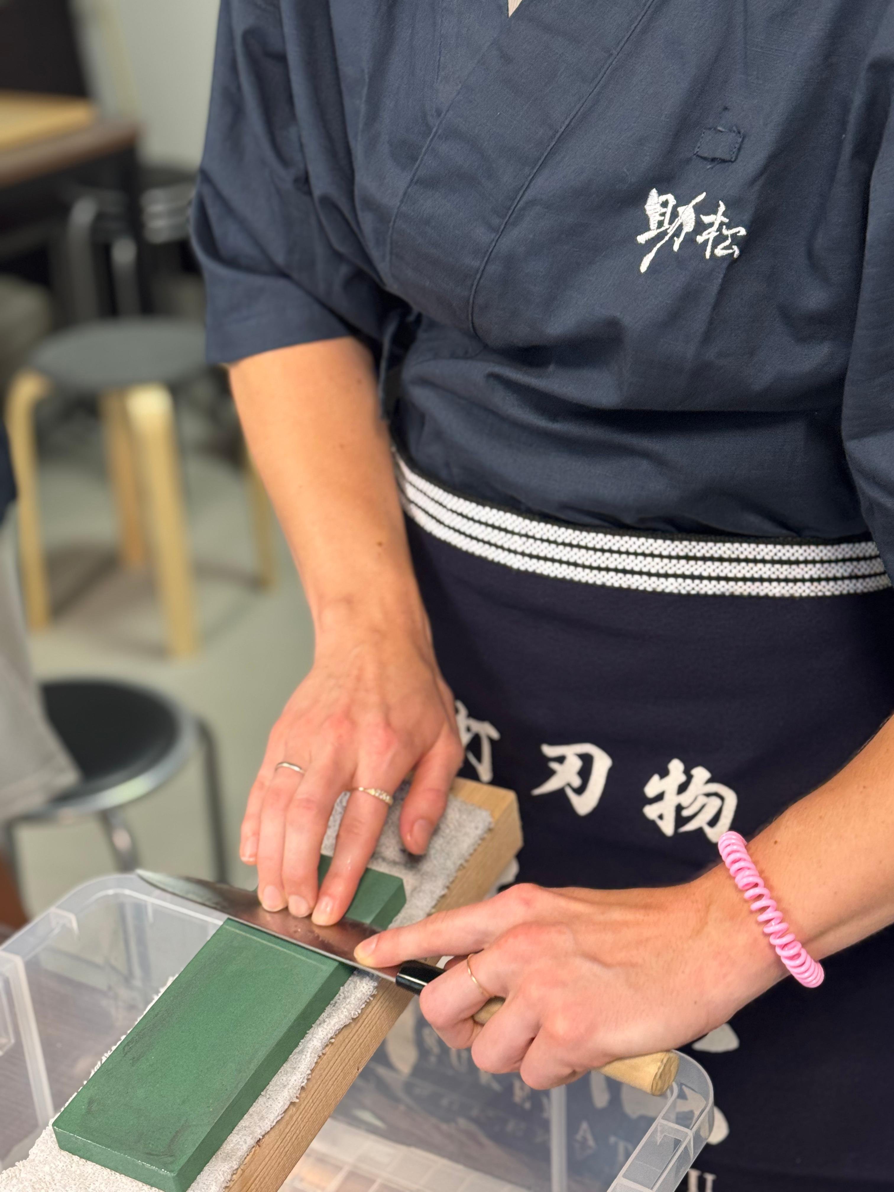 Sakai: Japanese Knife Sharpening Experience