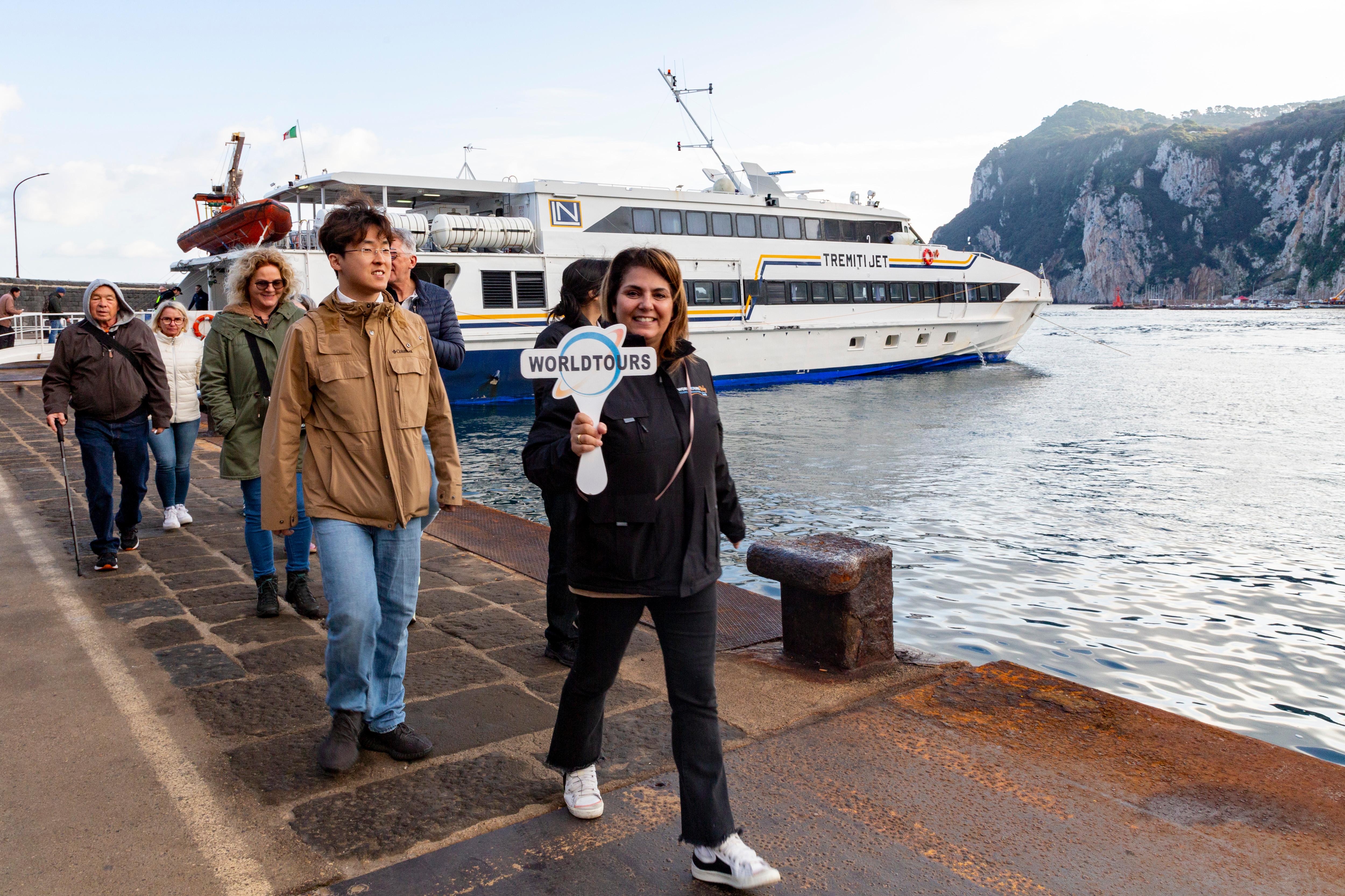 Naples to Capri & Anacapri Small Group Day Tour by Hydrofoil