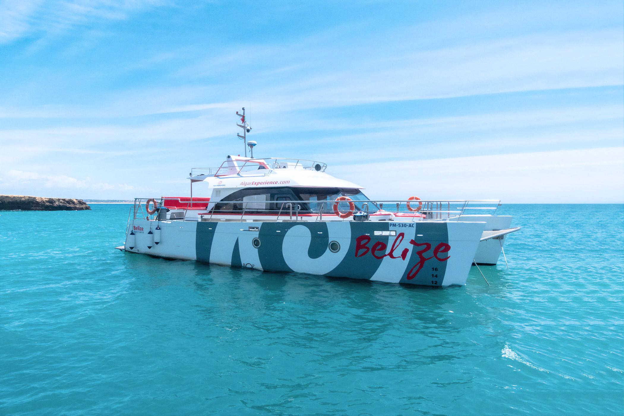 Algarve Coast Catamaran with Brunch & Open Bar