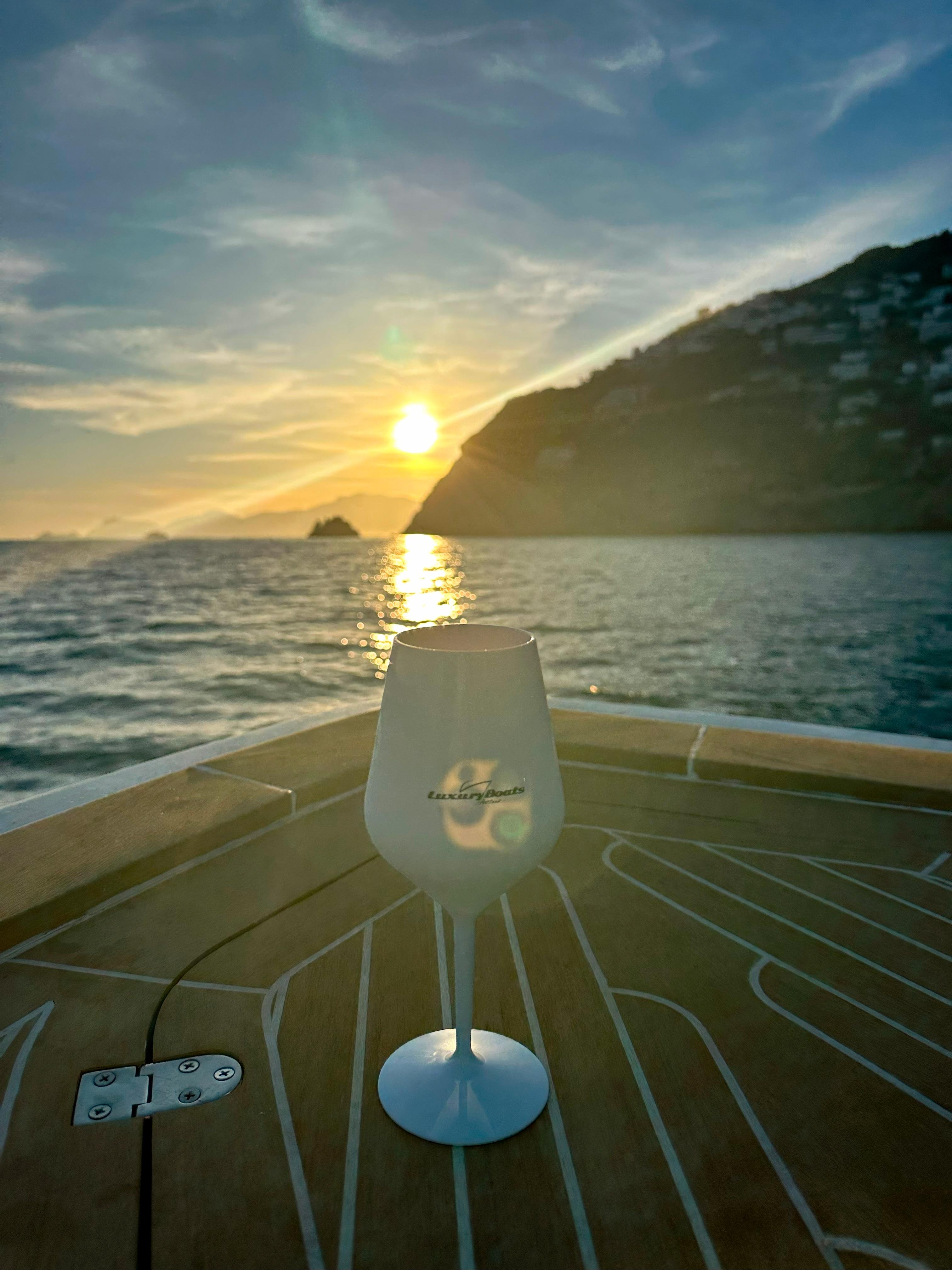 Positano Sunset Coastal Cruise with Prosecco