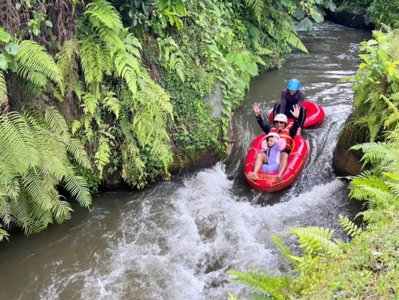 Ubud River Tubing, Zipline & Swing Adventure