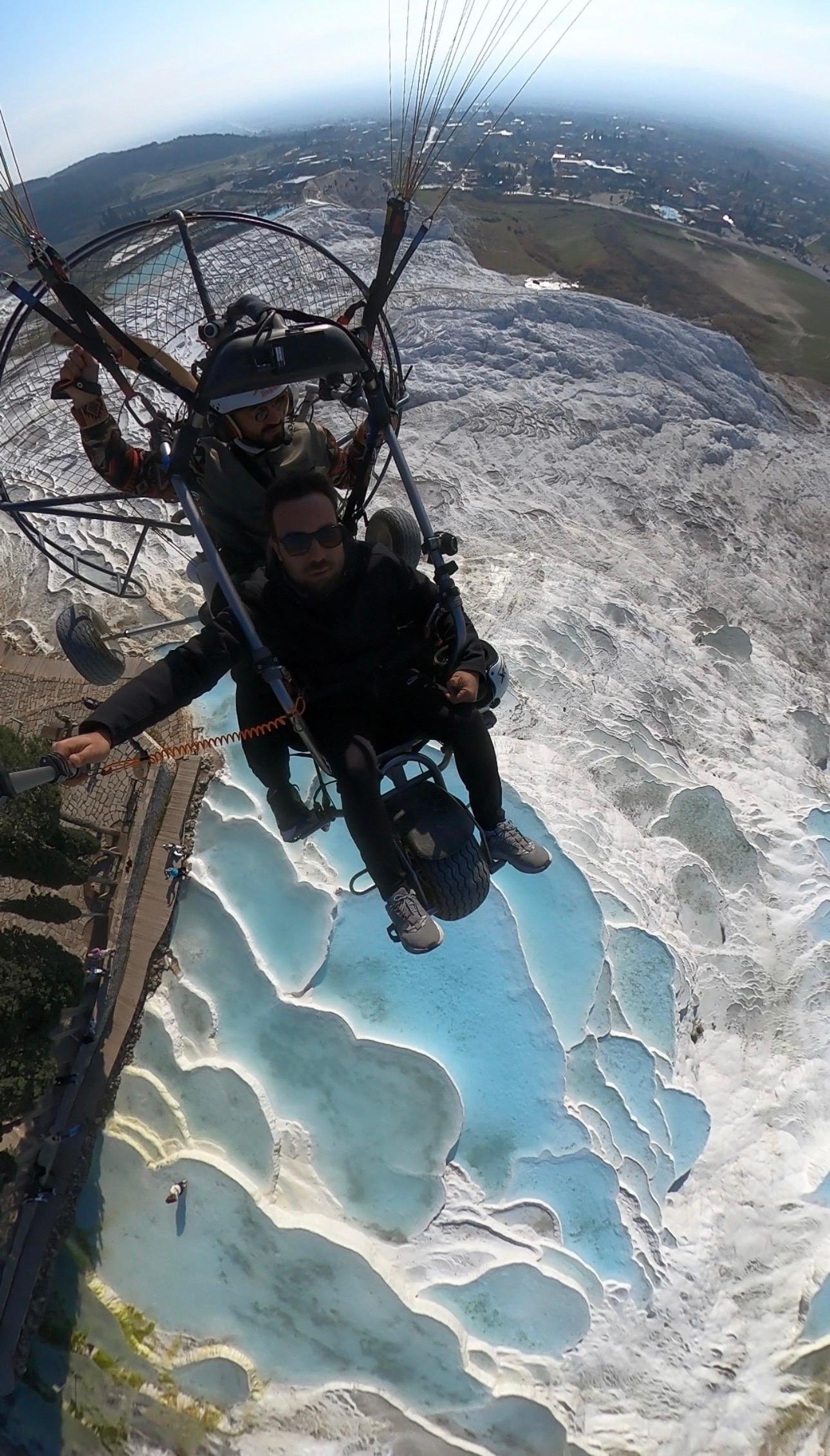 Pamukkale Aerial Paratrike Adventure with Transfers
