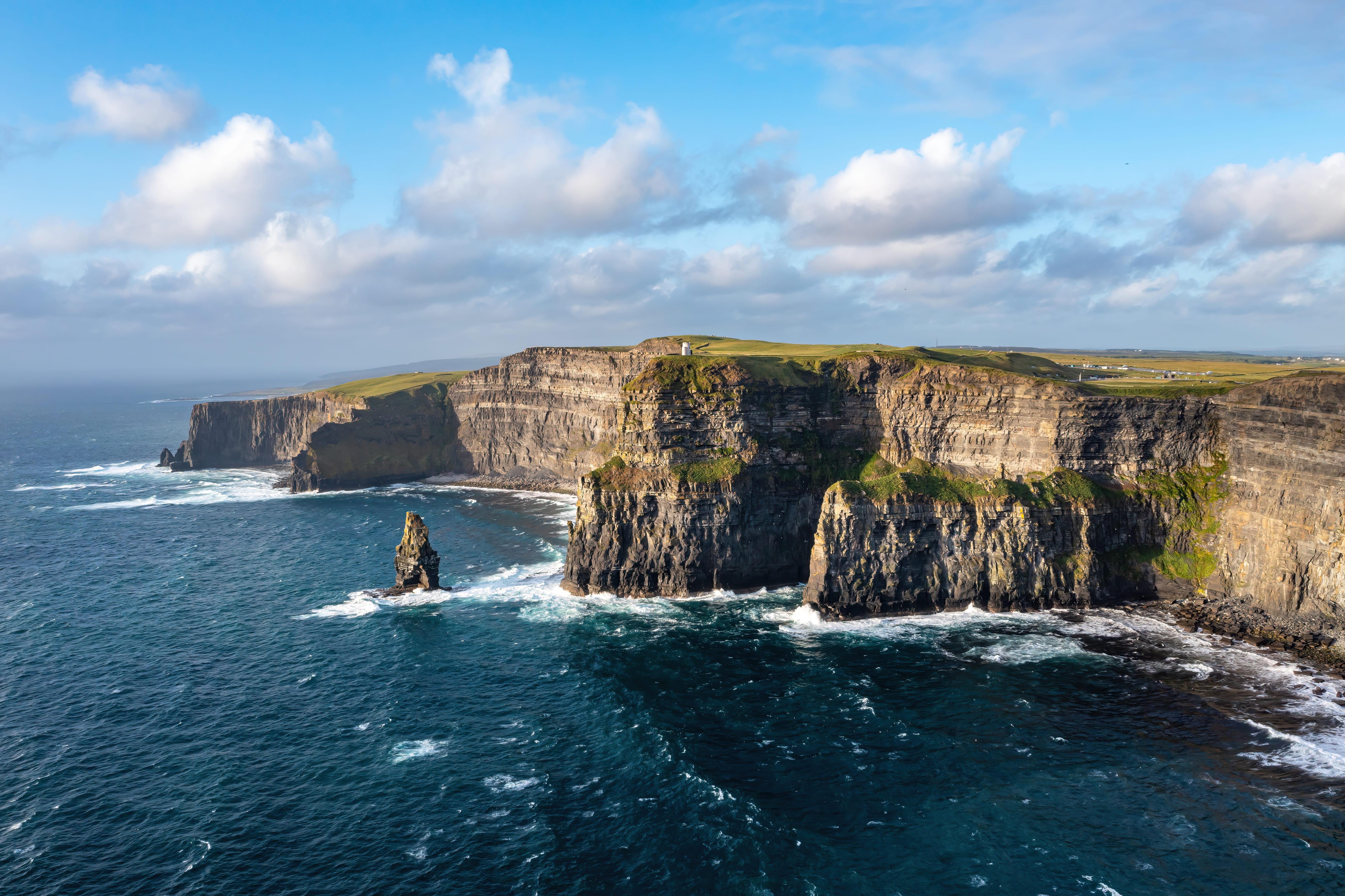 Dublin: Cliffs of Moher, Galway & Burren day tour