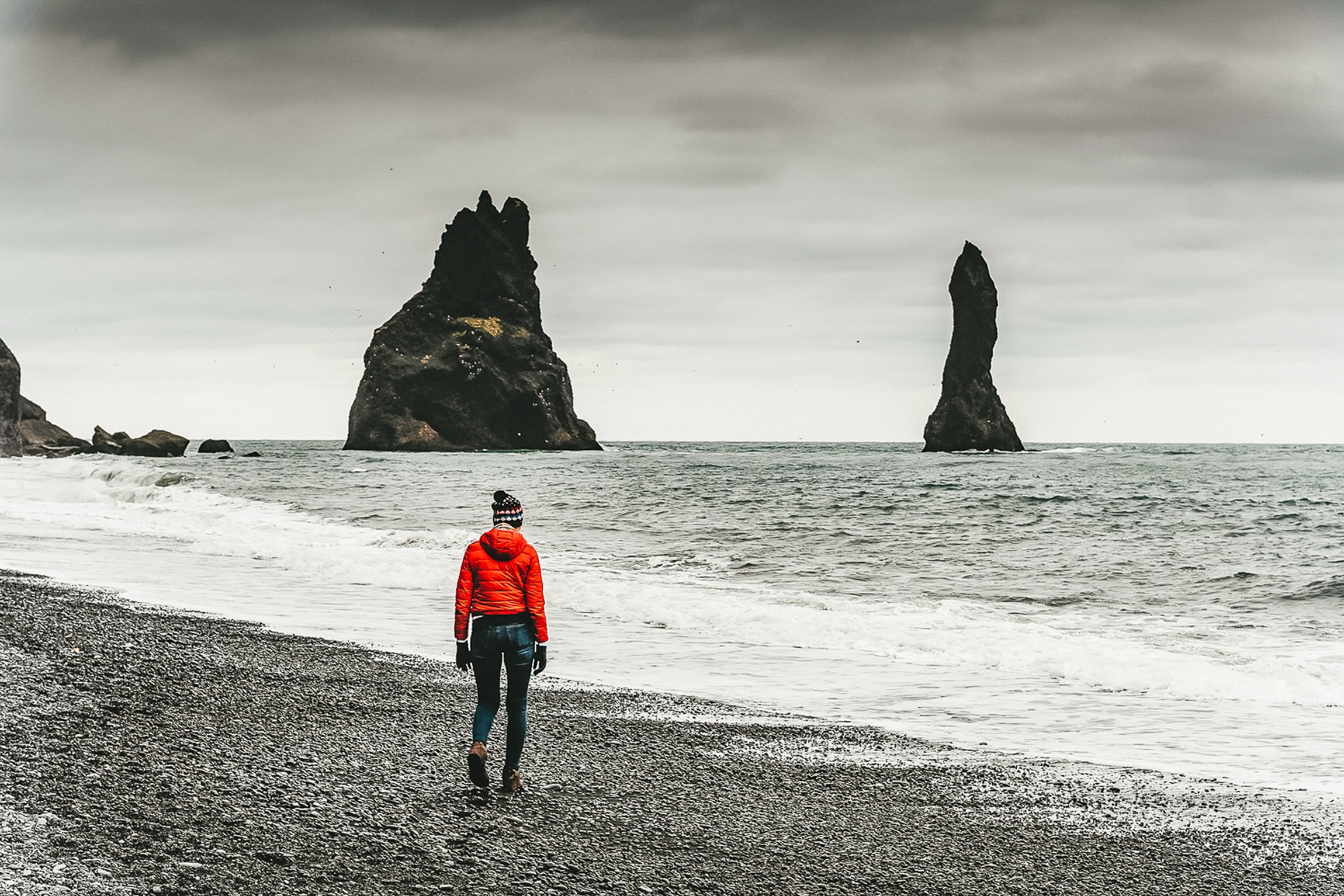 South Coast Adventure: Waterfalls, Black Sand Beach & Glaciers