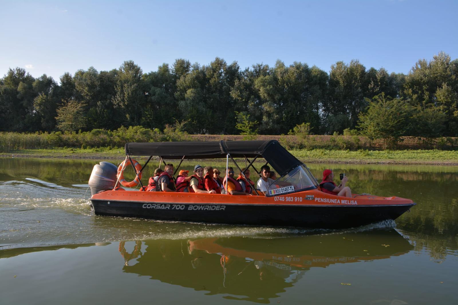 Danube Delta Wildlife Boat Tour from Tulcea