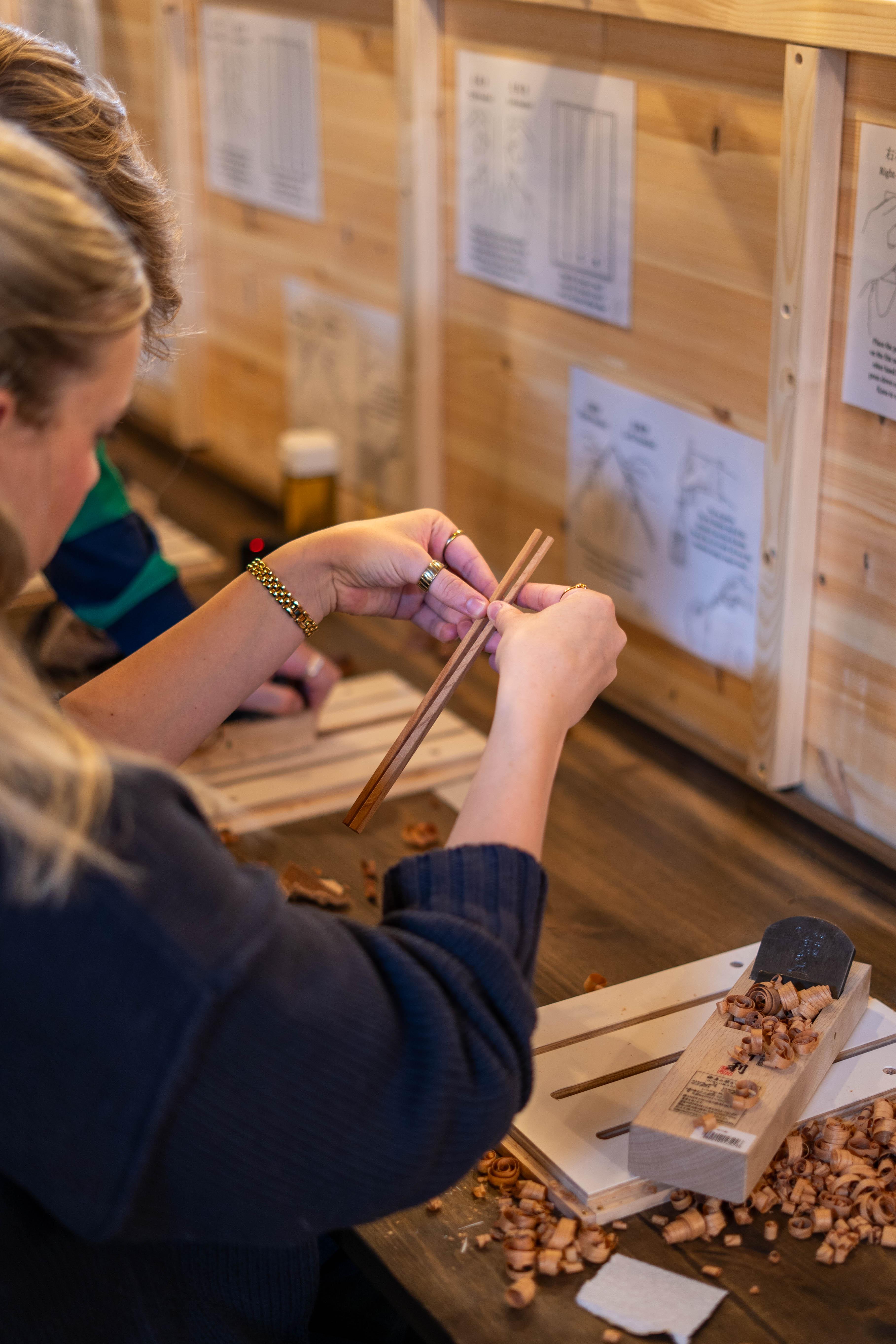 Kyoto Gion: Handcrafted Chopstick Workshop