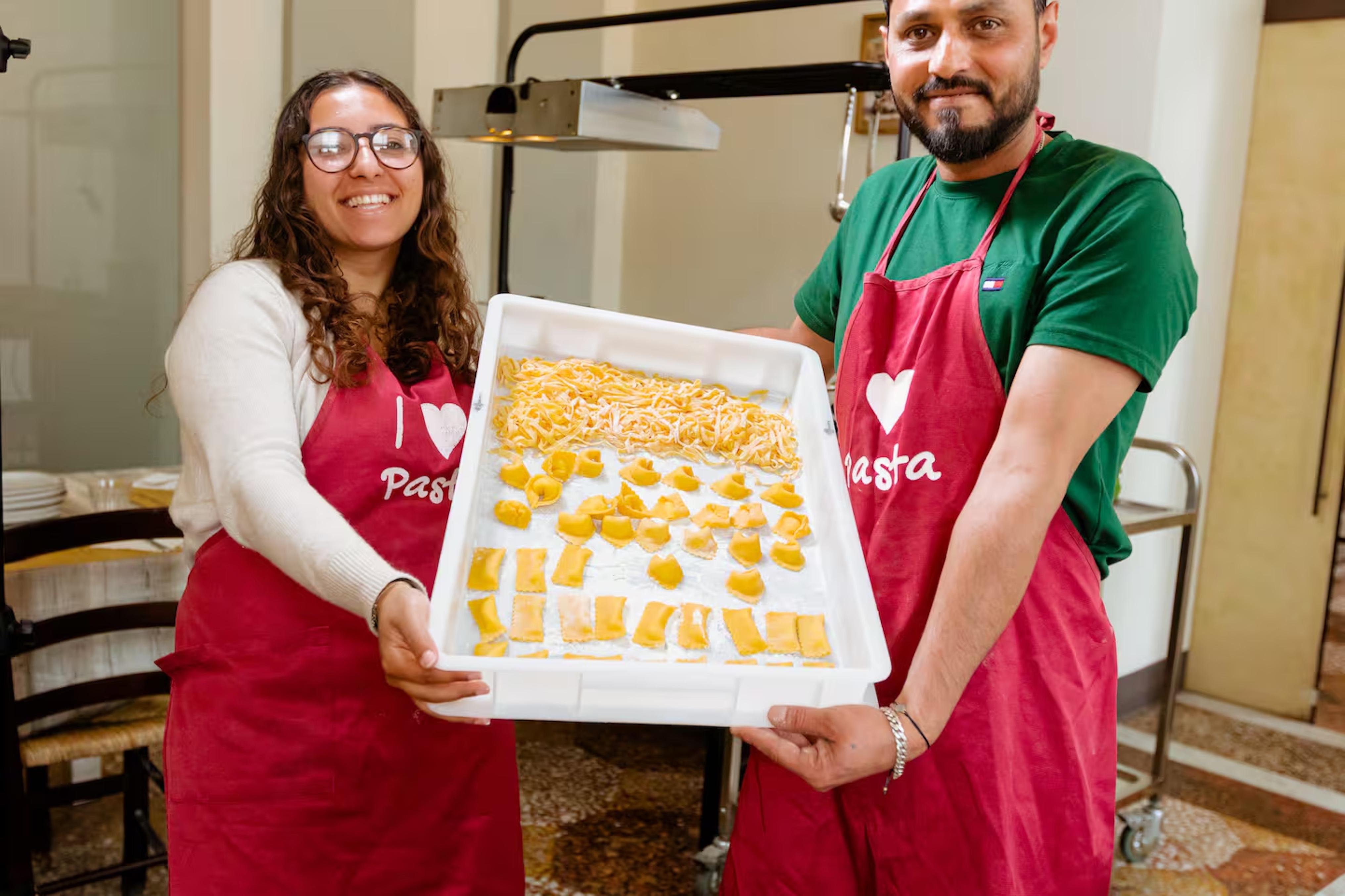 pasta making class in Rome — photo 2