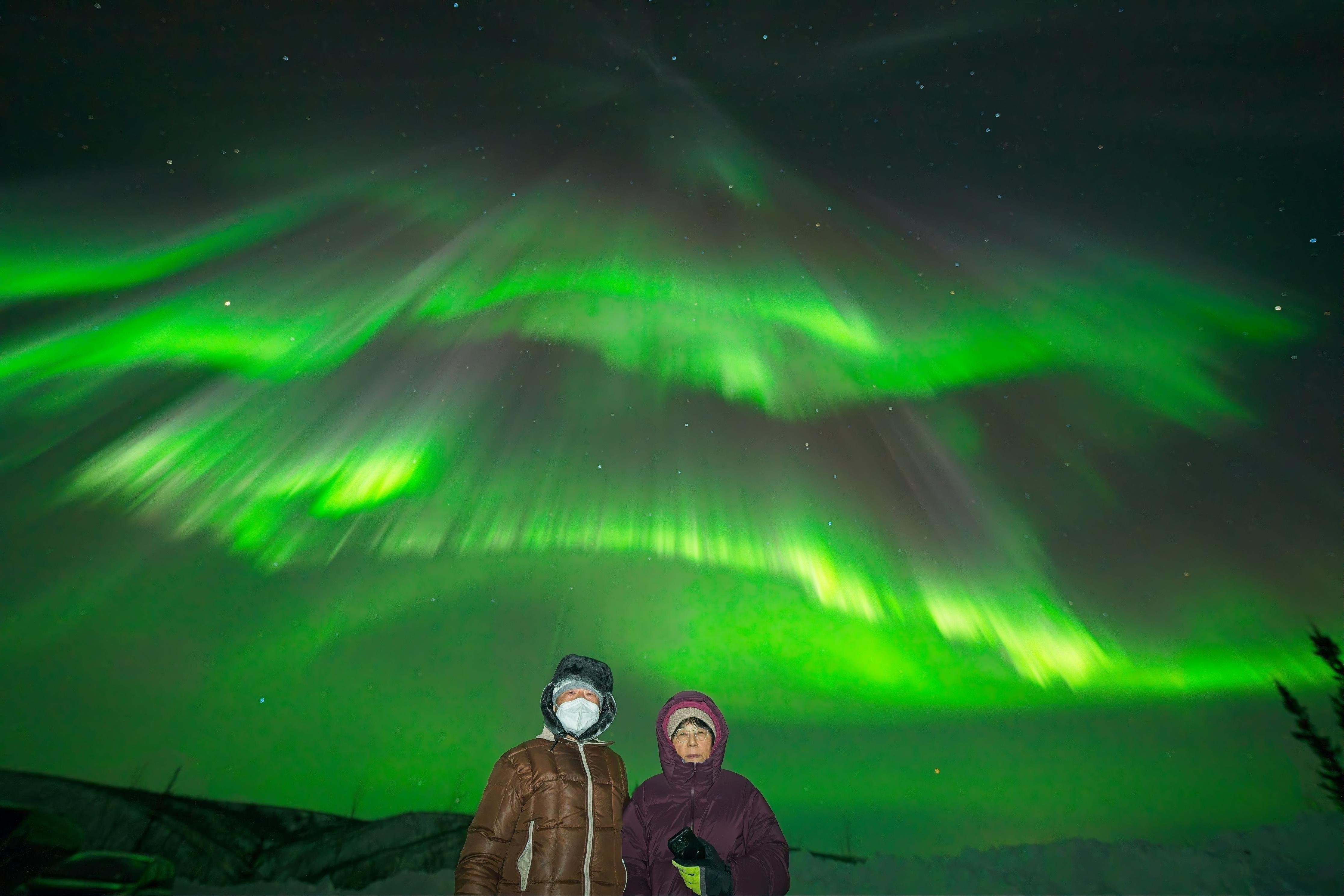 Fairbanks Northern Lights aurora tour — image 9