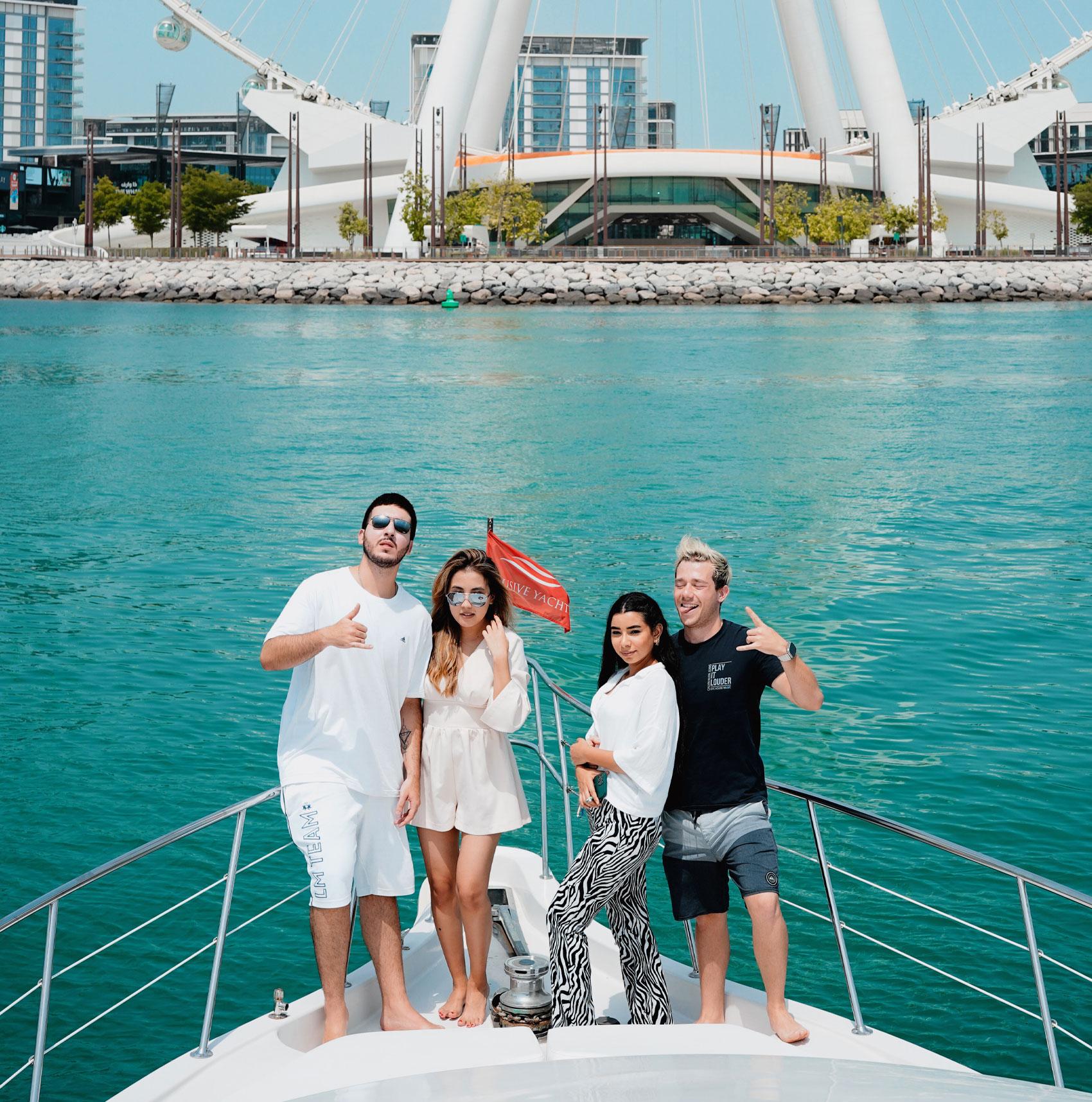 Dubai Marina Yacht Cruise with Drinks & Skyline Views