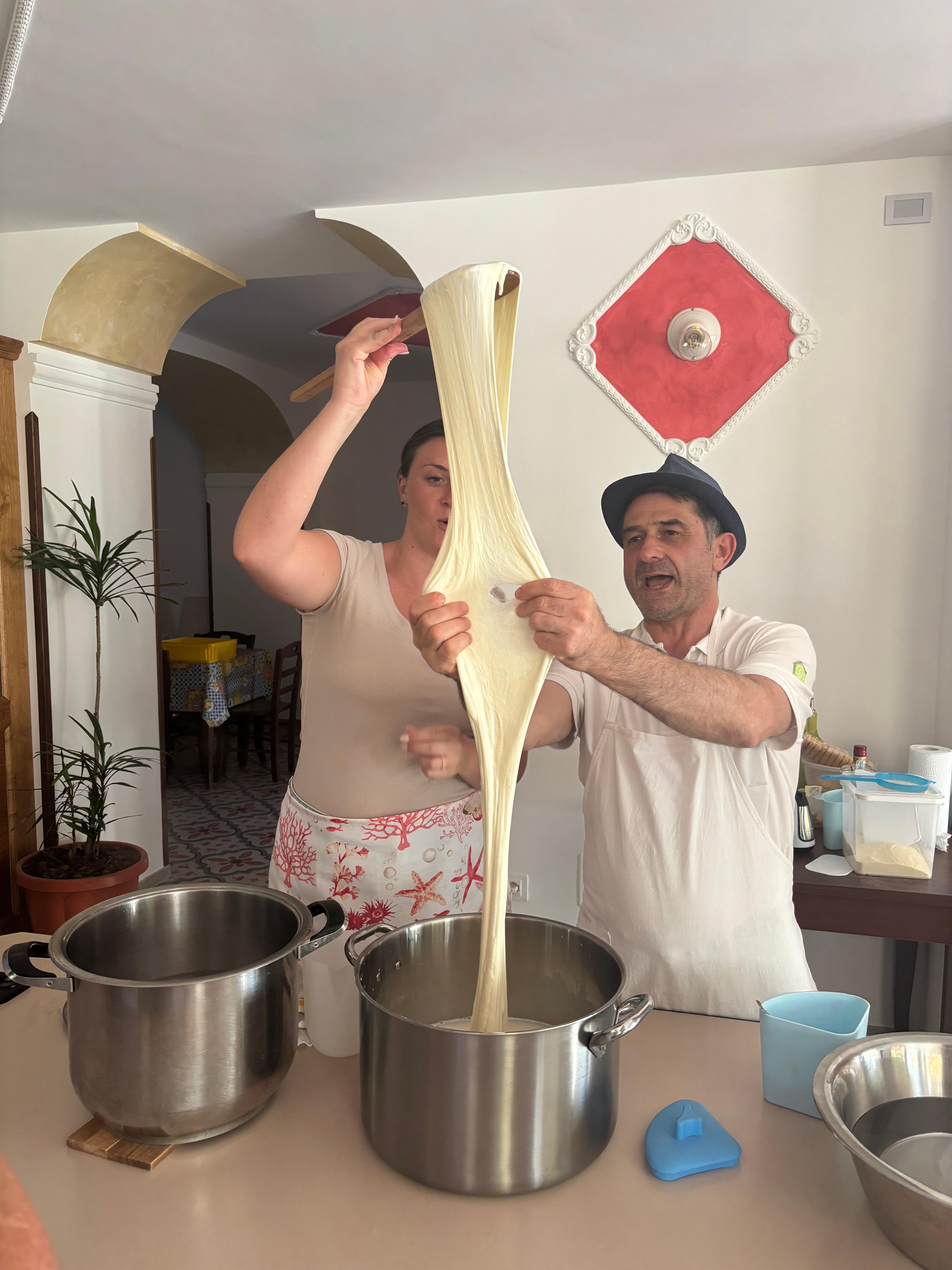 Amalfi Coast Farm Cooking Class: Mozzarella, Tagliatelle & Tiramisù