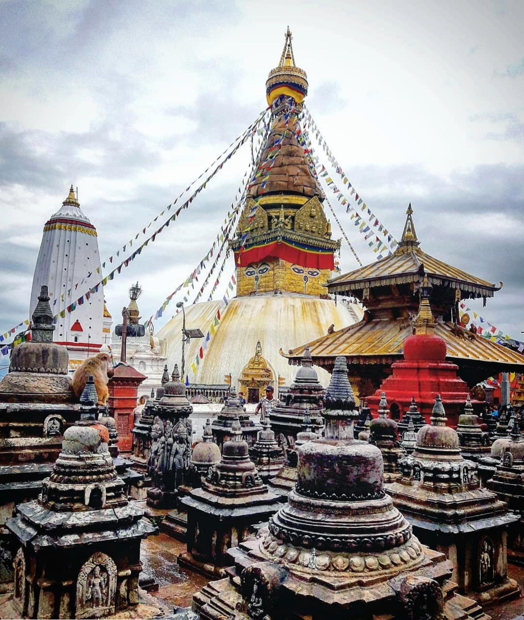 Kathmandu Highlights: Chandragiri Cable Car and Swayambhunath