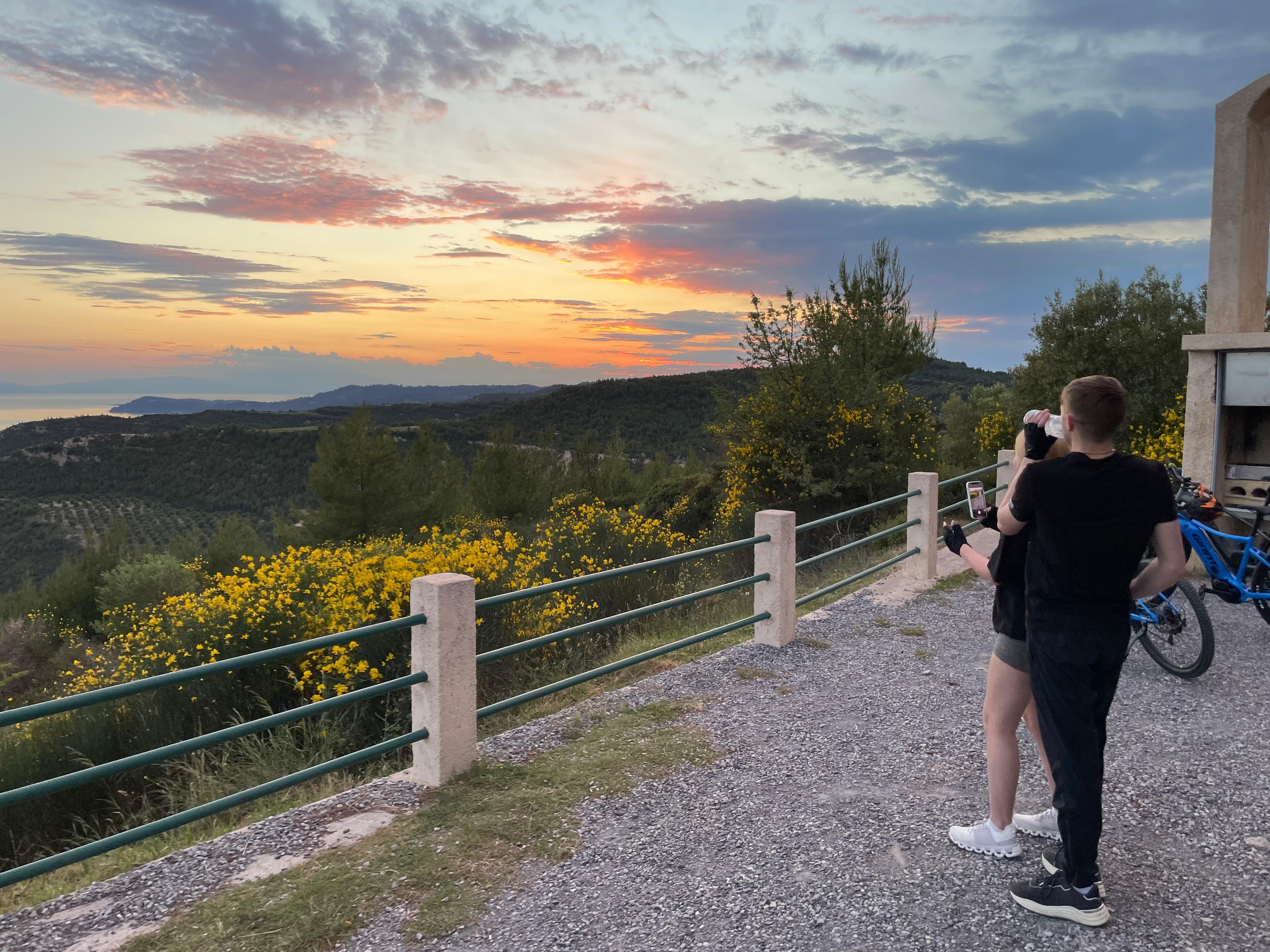 Kassandra Peninsula Sunset E-Bike Adventure
