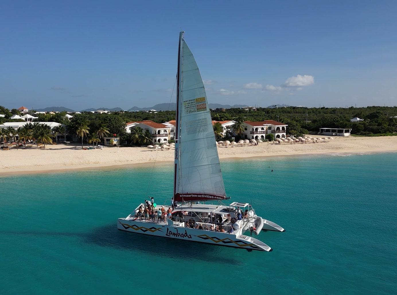 Full-Day Catamaran to Prickly Pear Cays